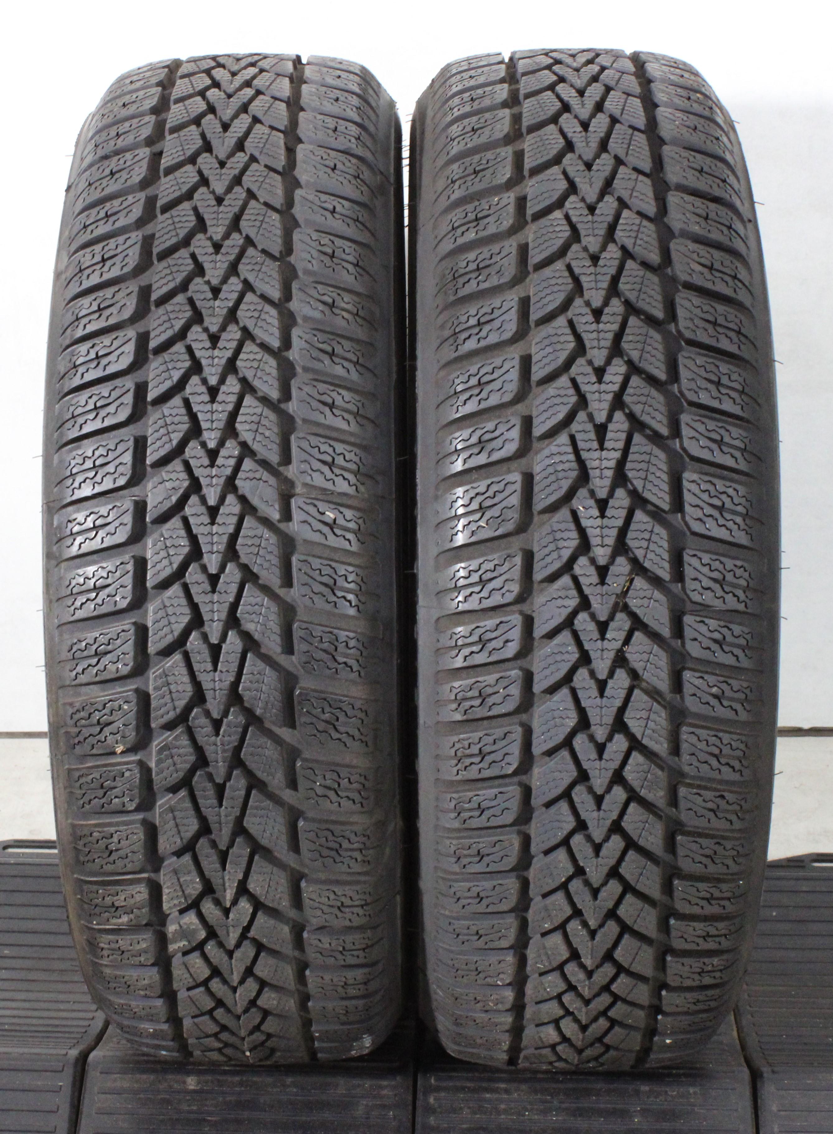2 x 185/60R15 84T Winterreifen Dunlop Winter Response-2 7mm 2015