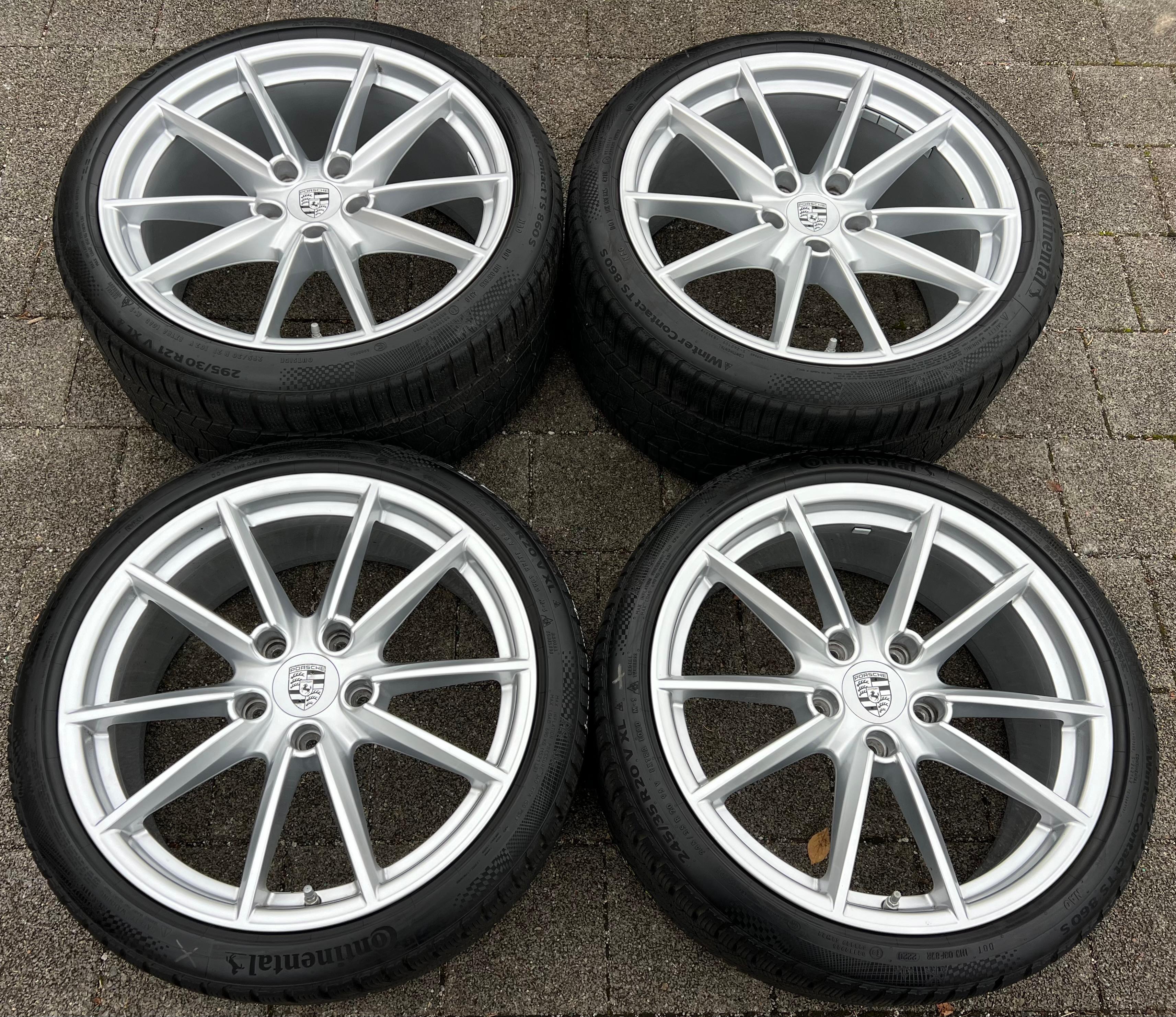 4 ORIGINAL 20" 21" ALU WINTERRÄDER PORSCHE 911 992 992601025C 992601025D RDKS