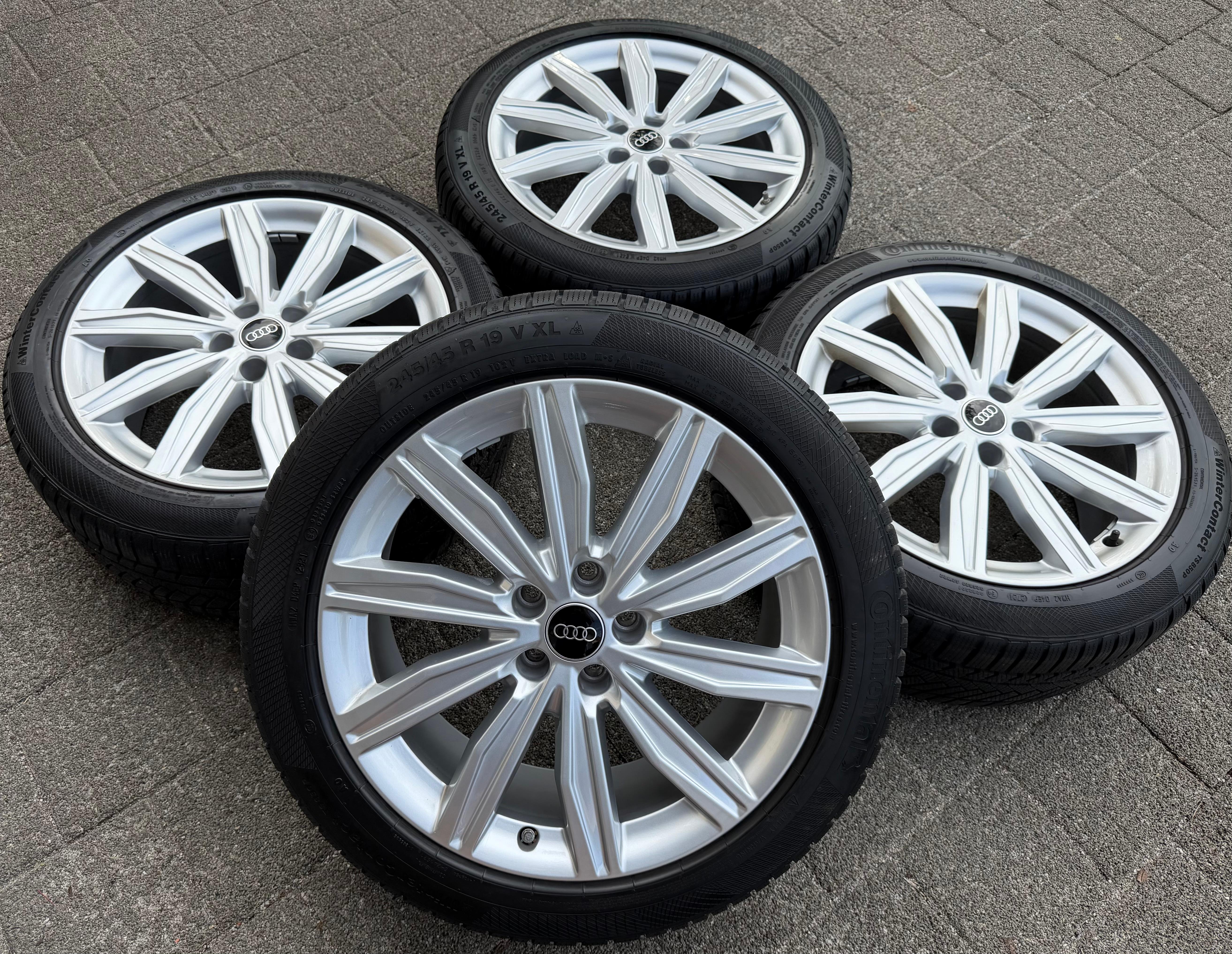 4 Original 19" Alu Winterräder Audi A6 S6 C8 4K F2 4K0601025DS 245/45R19 102V RDKS