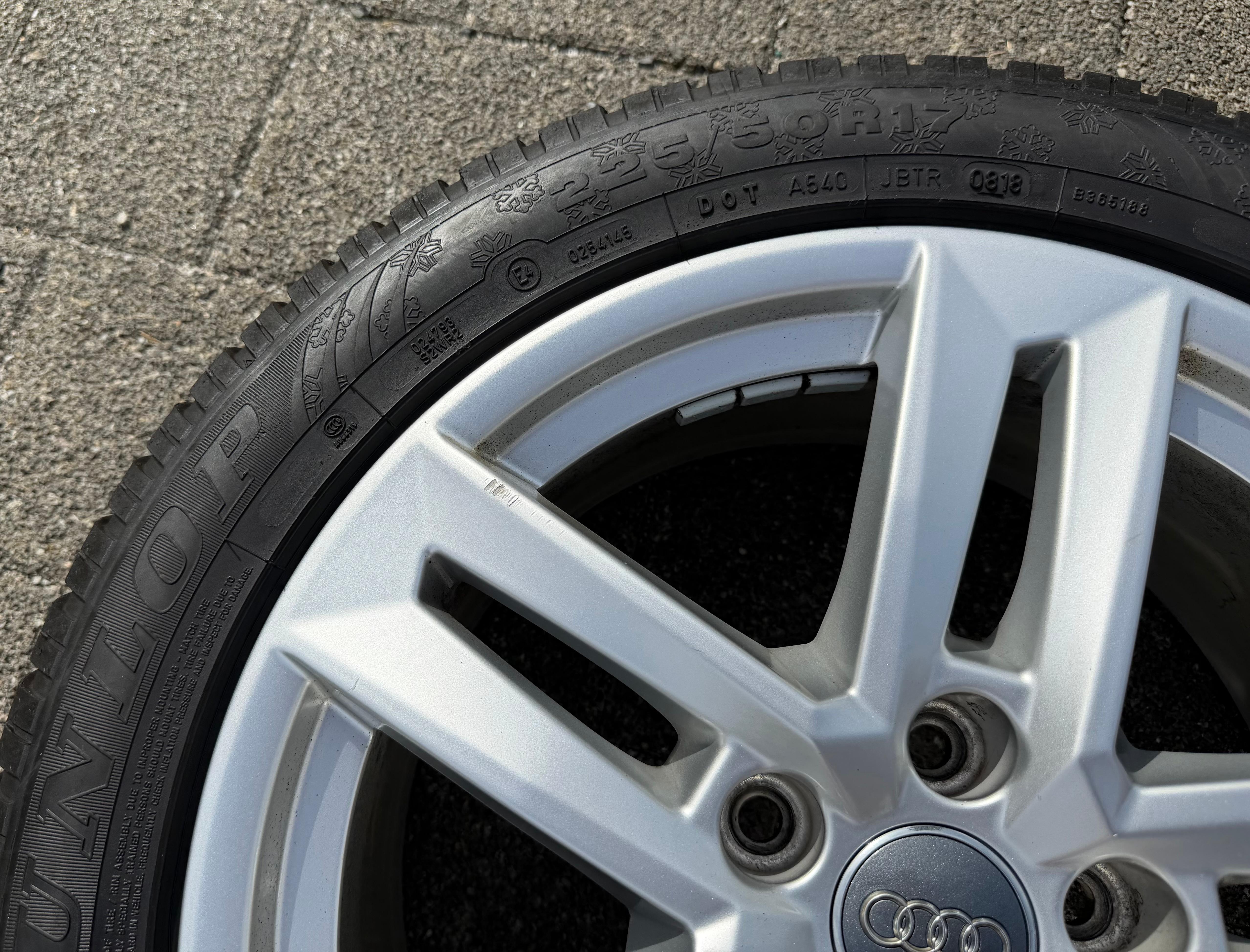 4 Original 17" Alufelgen Audi A4 8W B9 8W0601025P 7x17 ET42 Felgen