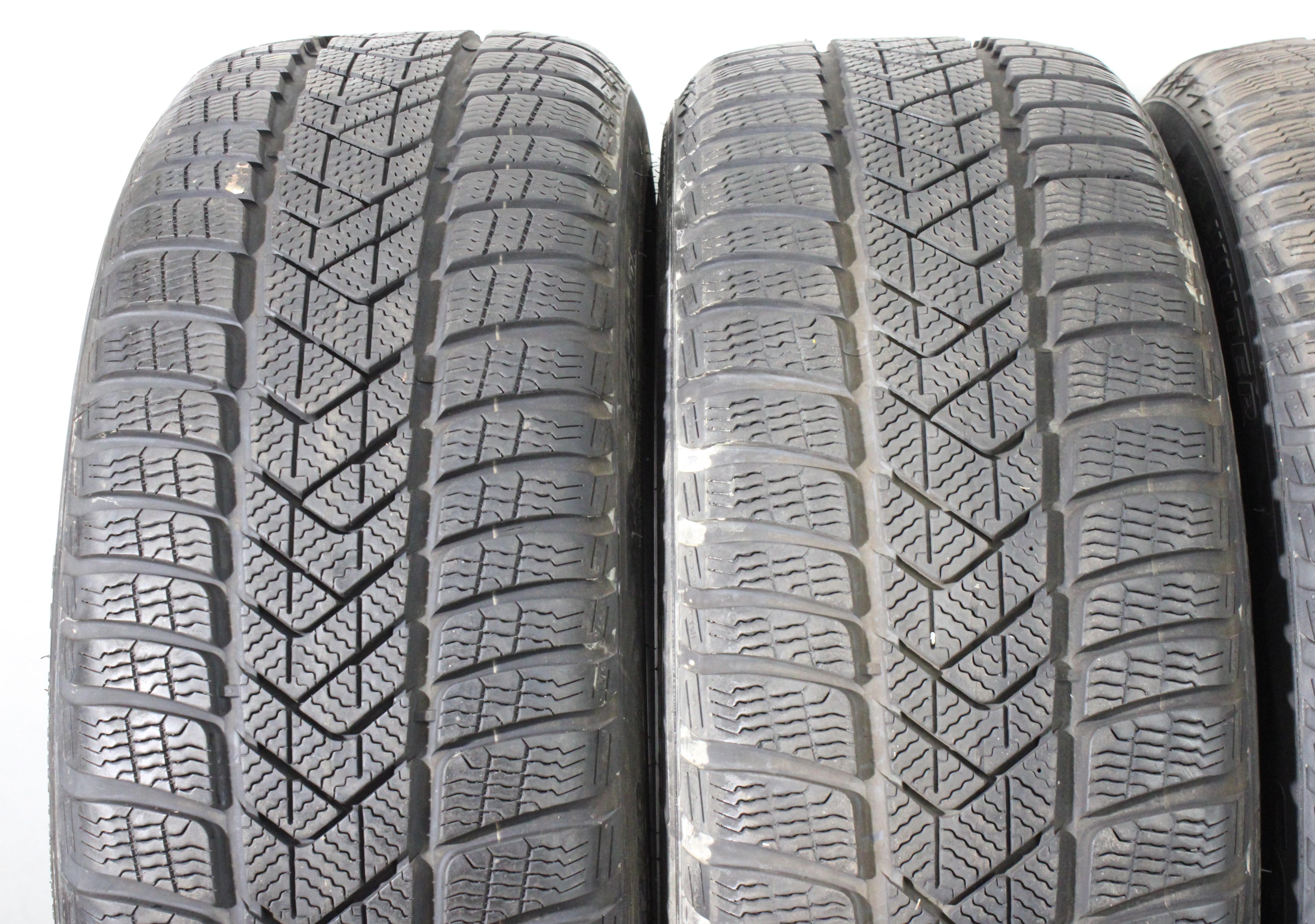 4 x 225/45R19 96V Winterreifen Pirelli Sottozero 3* Runflat 2x 7mm und 2x 6-6,5mm 2020