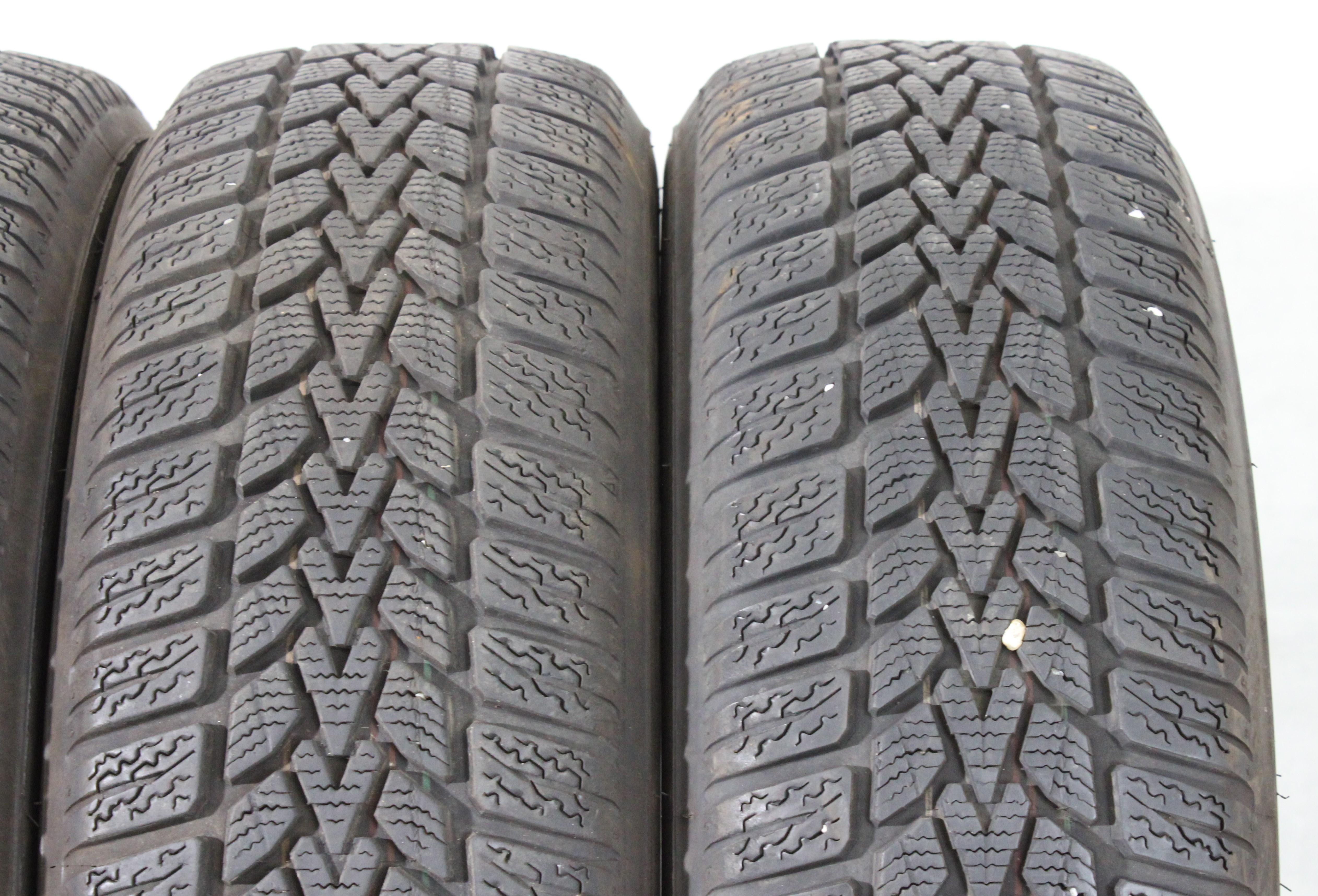 4 x 175/65R15 84T Winterreifen Dunlop Winter Response-2  5,5-6mm 2015