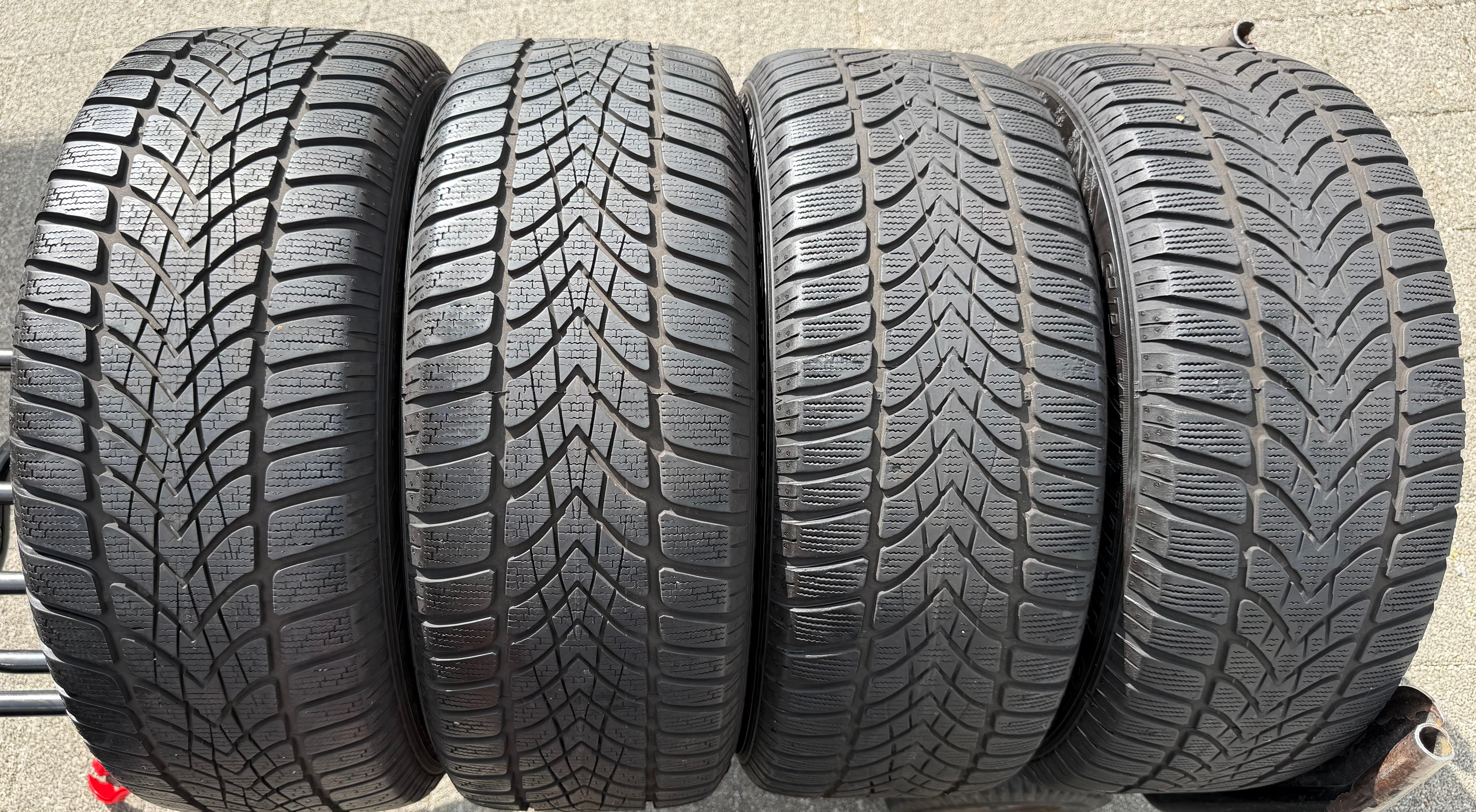 4 ORIGINAL 17" ALU WINTERRÄDER AUDI A5 F5 8W 225/50R17 98H 8W0601025AE DUNLOP
