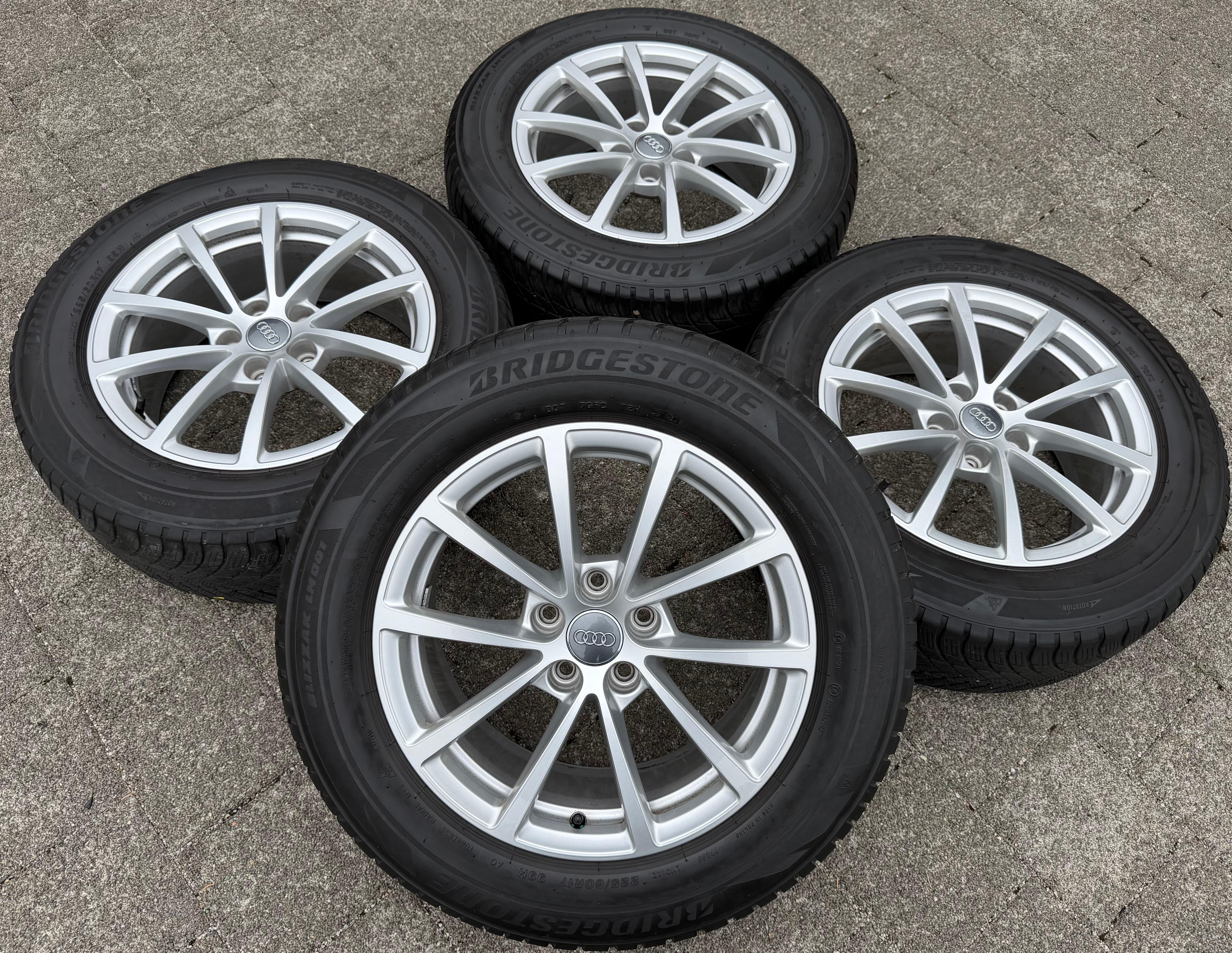 4 ORIGINAL 17" ALUFELGEN FELGEN AUDI A6 + AVANT 4K F2 C8 4K0601025 7,5x17 ET36
