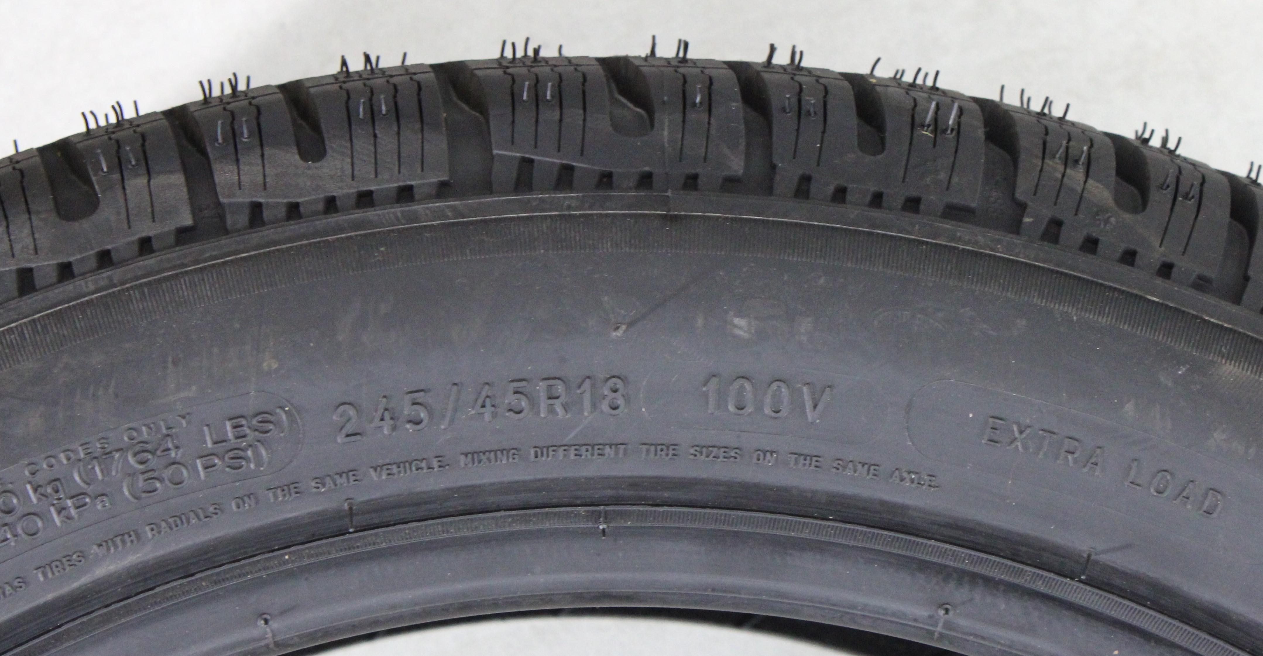 2 x 245/45R18 100V Pneumatici invernali Michelin Pilot Alpin PA4 AO NUOVI 2023 XL