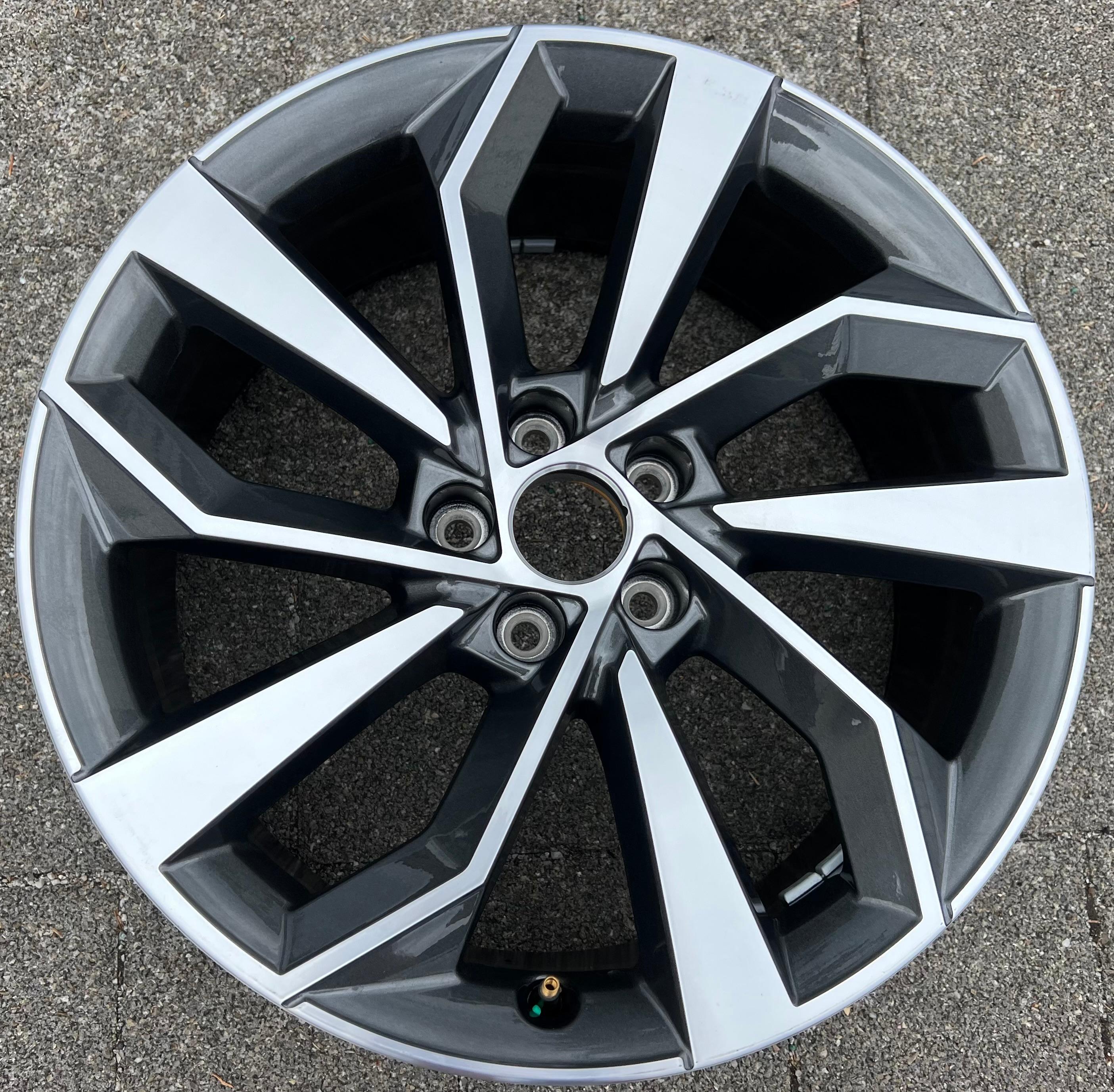 1 X ORIGINAL 19" ALUFELGE AUDI Q5 FY 80A601025BK 8x19 ET39 FELGE FREIHAUS