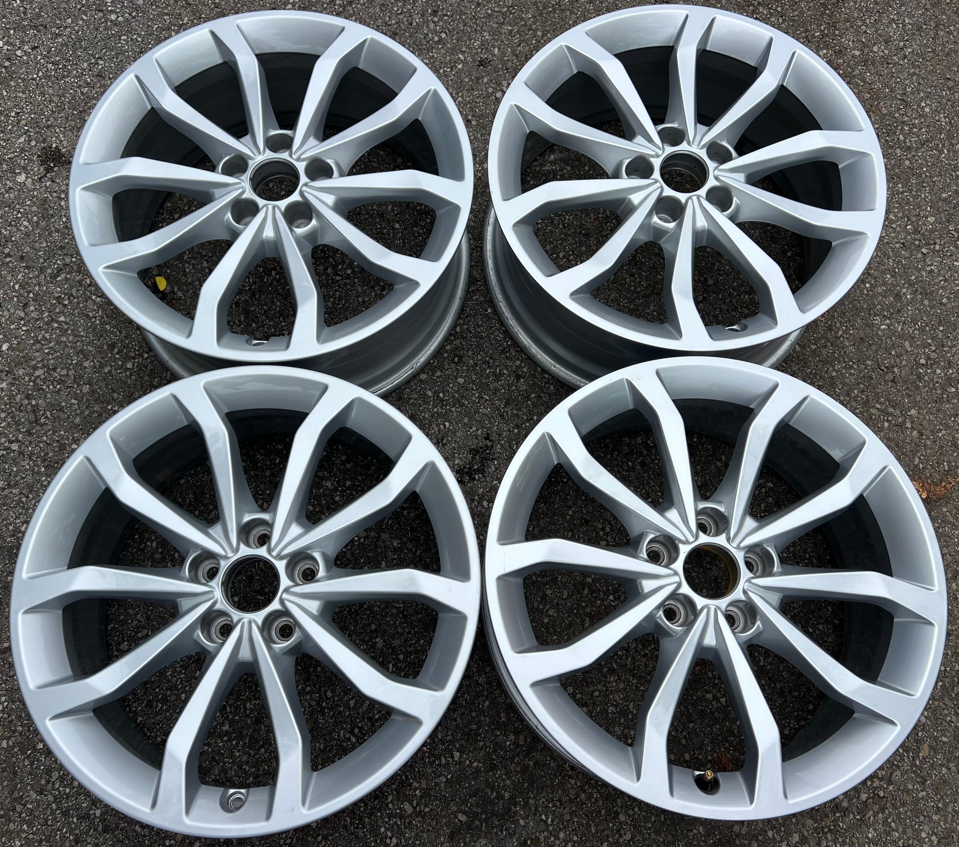4 ORIGINAL 18" ALUFELGEN FELGEN AUDI A4 8W 8W0601025ED 7,5x18 ET39 FREIHAUS