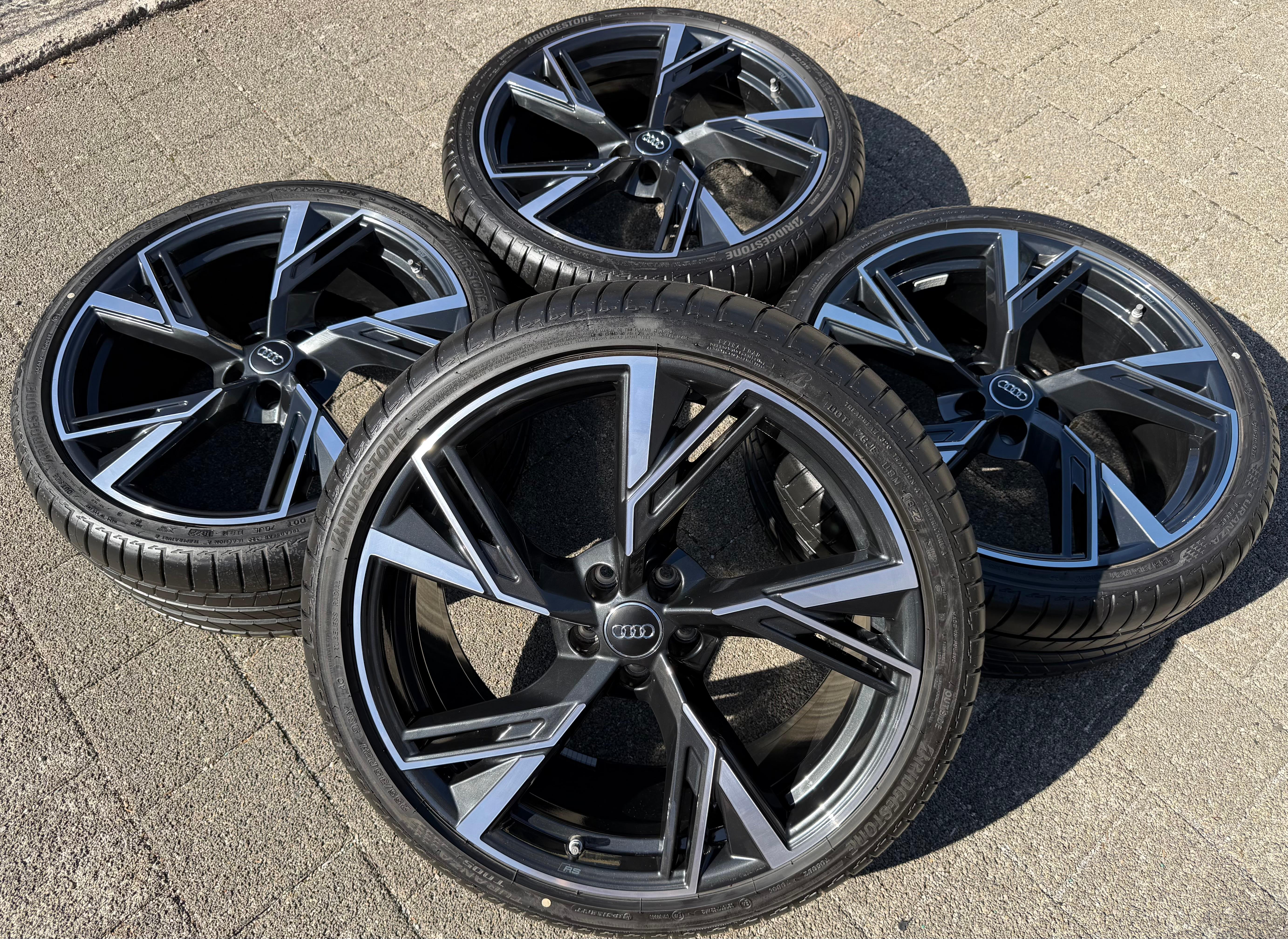 4 Original 21" Alu Sommerräder AUDI A7 S7 4K F2 4K8601025AR 255/35R21 98Y 2022