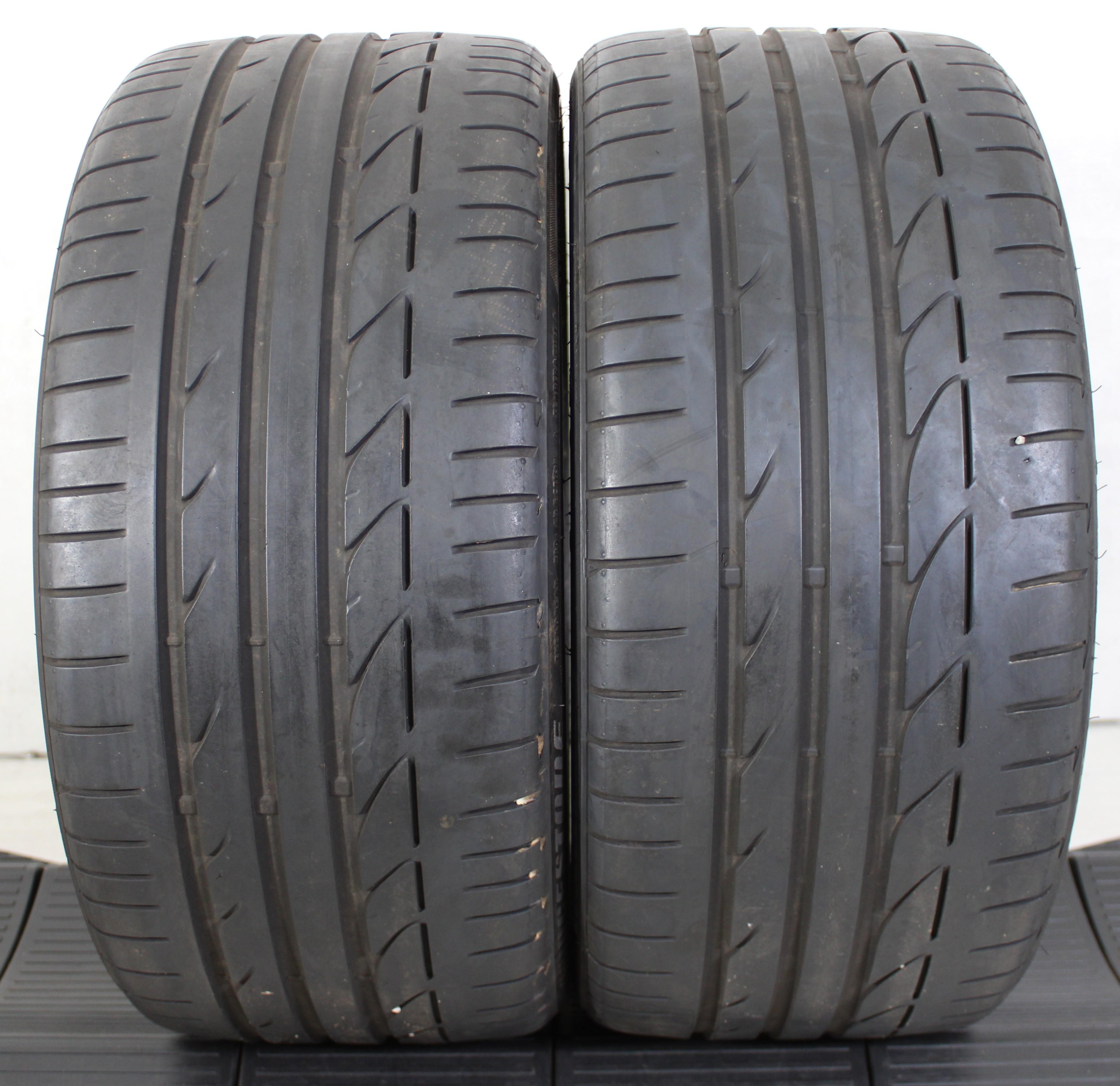 2 x 255/35R19 92Y Sommerreifen Bridgestone Potenza S001 Runflat 5mm 2015 *