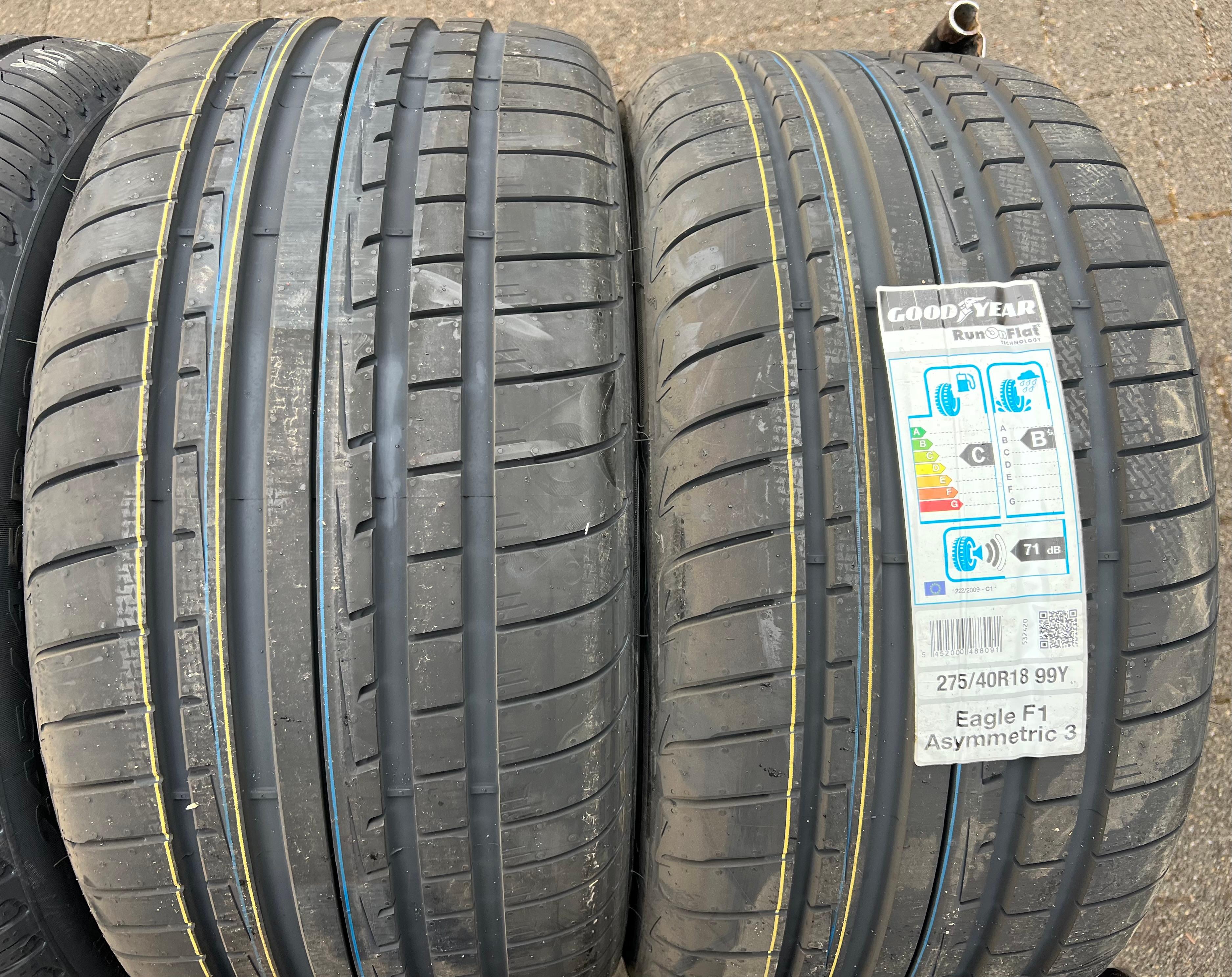 4 ROUES D'ÉTÉ ORIGINALES 18" EN ALUMINIUM MERCEDES CLS W257 245/45R18 100Y 275/40R18 99Y