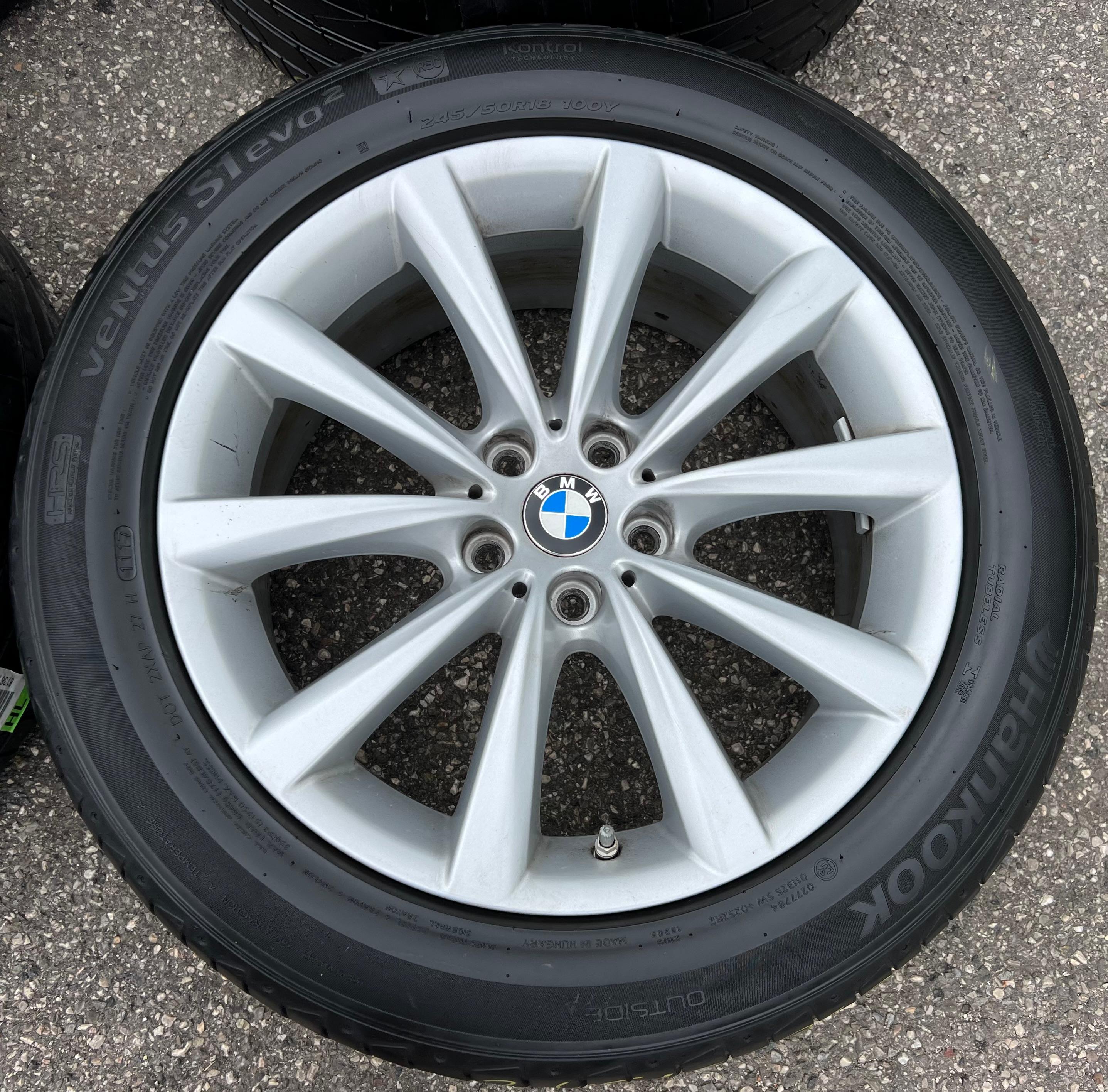 4 ROUES D'ÉTÉ 18" EN ALU BMW SÉRIE 7 G11 G12 245/50R18 100Y FRANCO DOMICILE