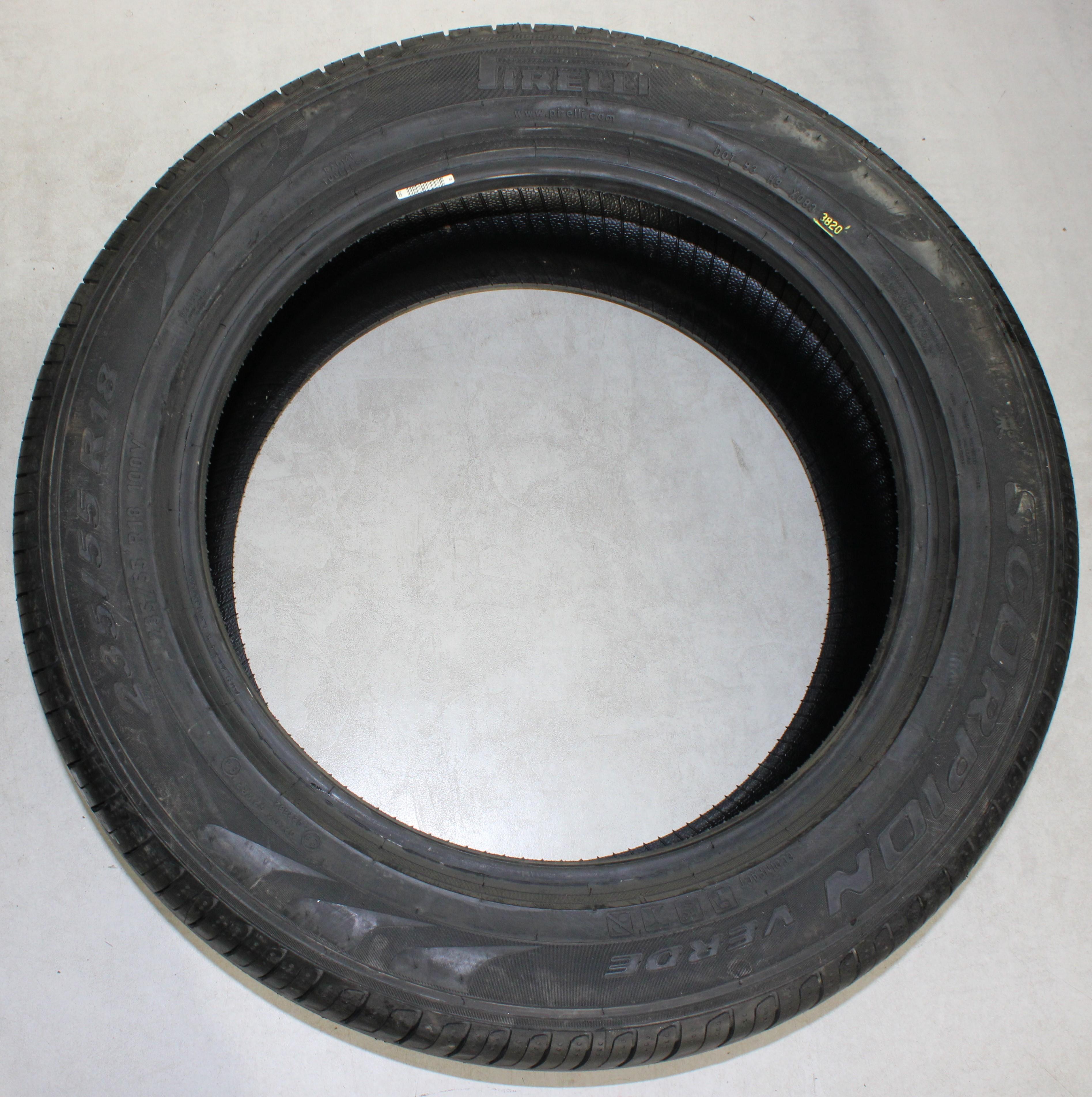 4 x 235/55R18 100V neumáticos de verano Pirelli Scorpion Verde con dibujo completo de 2020