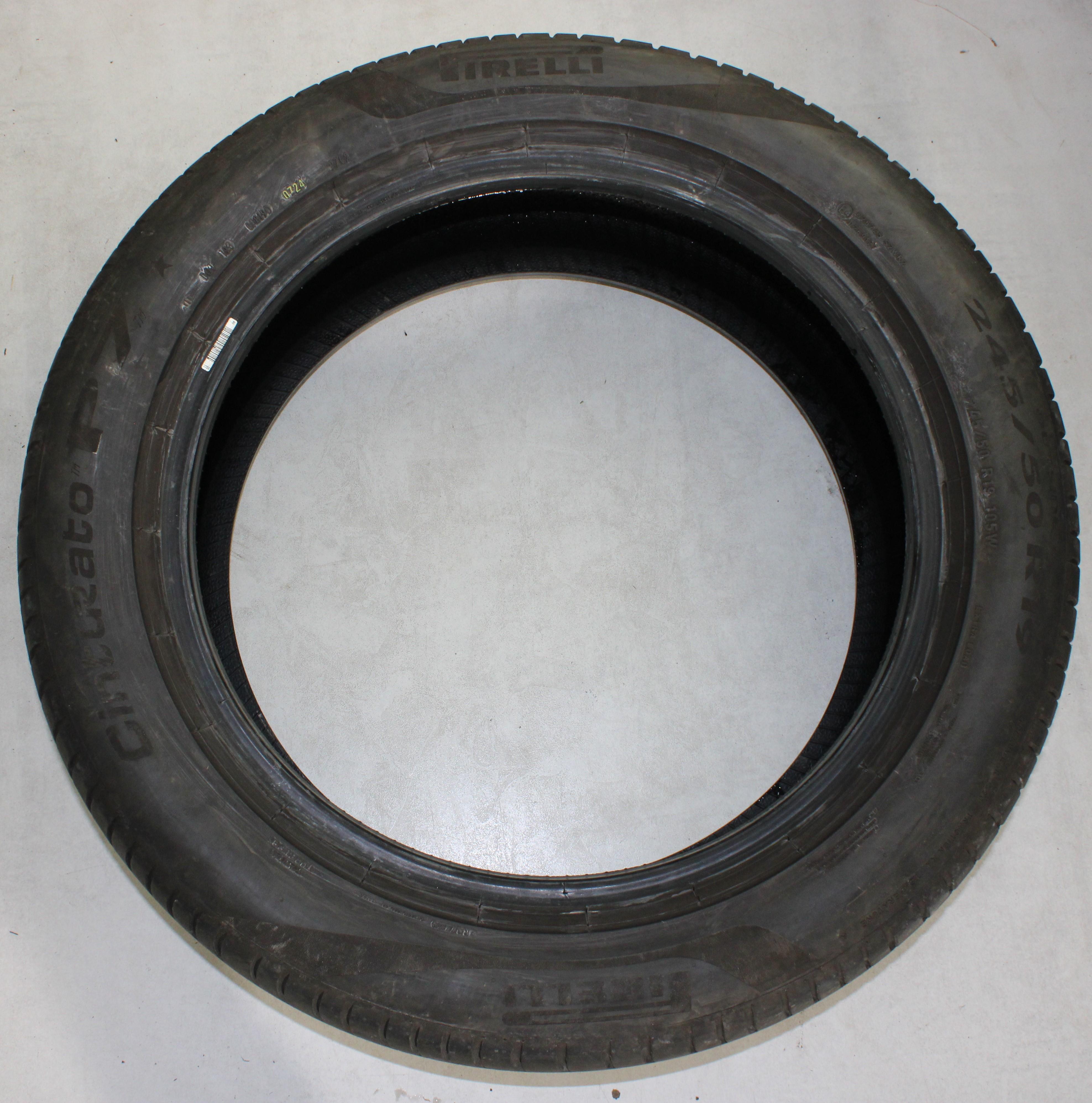 1 x 245/50R19 105W Sommerreifen Pirelli Cinturato P7 * 5,5-6mm 2024 XL