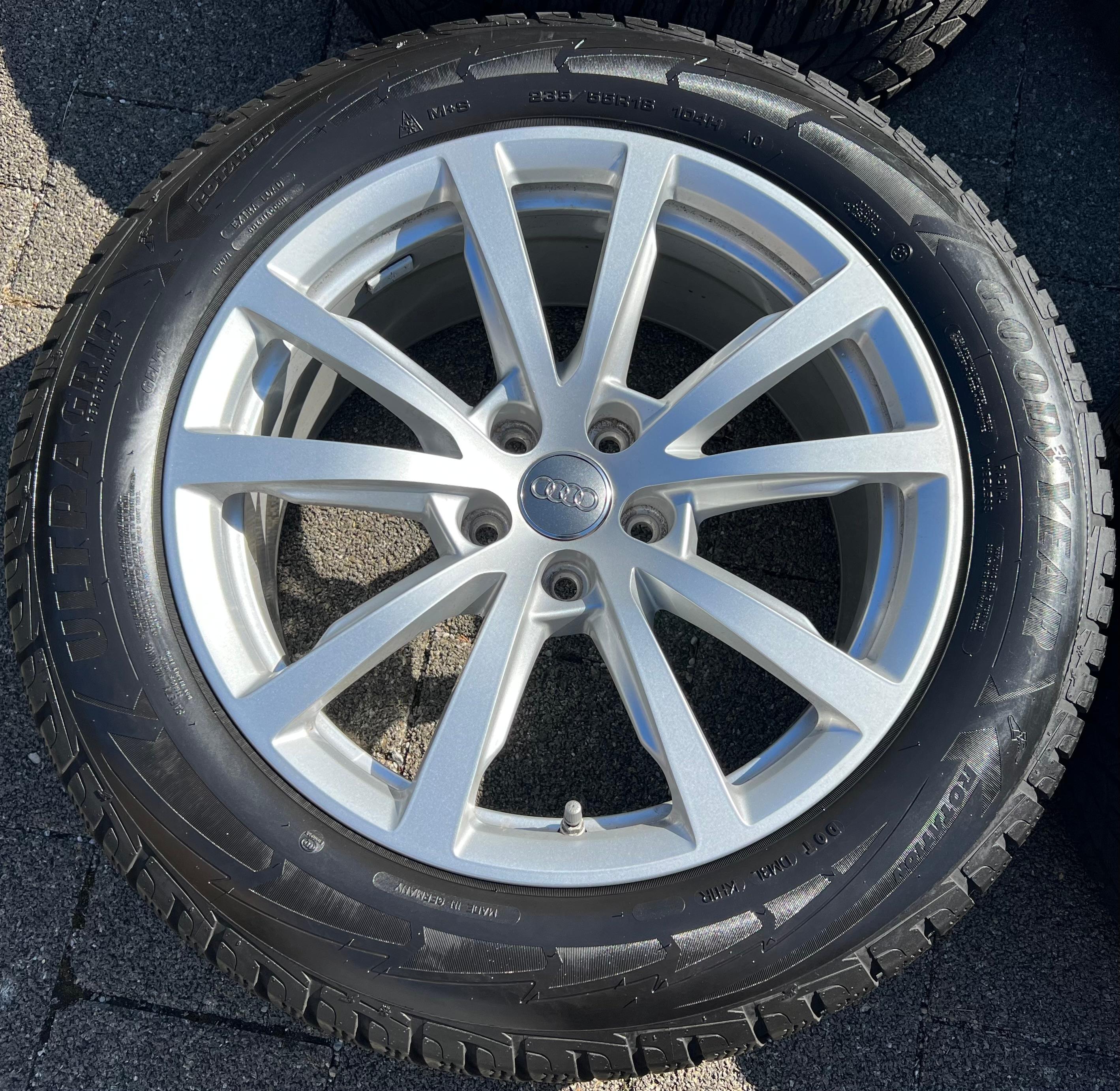 4 ORIGINAL 18" ALU WINTERRÄDER AUDI A8 4N 4N0601025A 235/55R18 104H TOP FREIHAUS