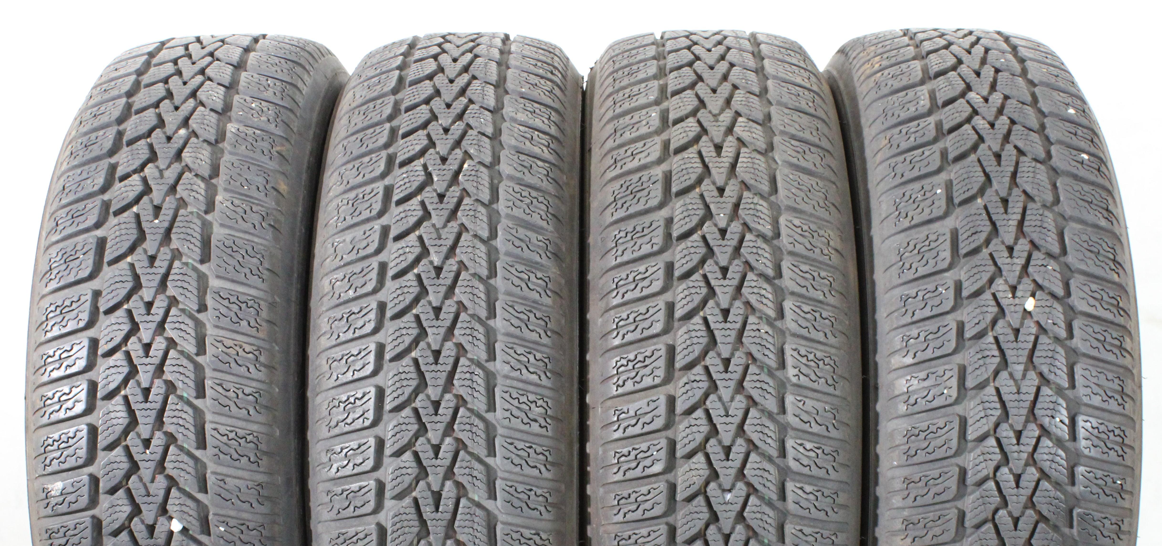 4 x 175/65R15 84T Winterreifen Dunlop Winter Response-2  5,5-6mm 2015