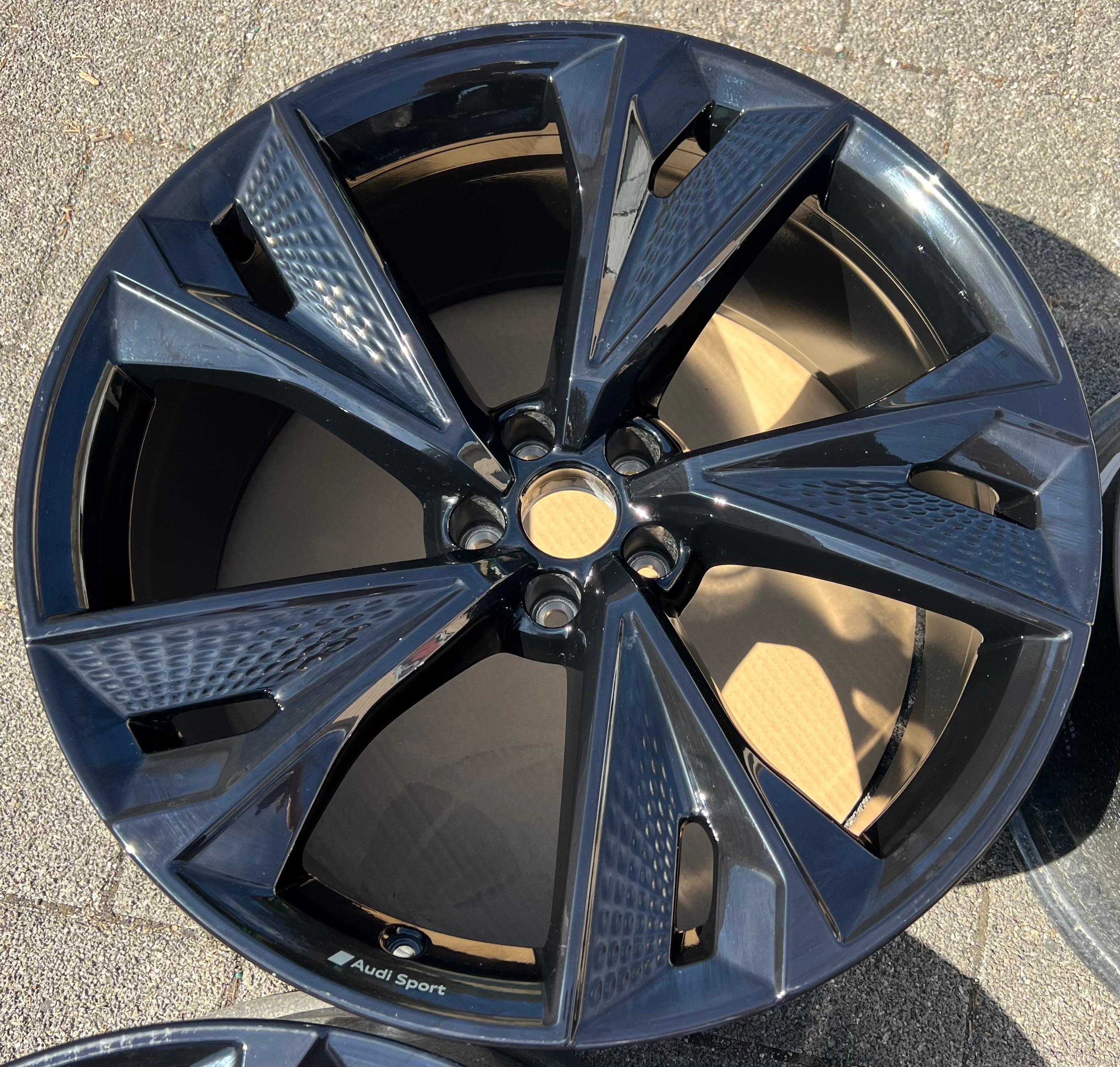 4 ORIGINELE 22" aluminium velgen AUDI RS6 RS7 4K F2 C8 3 4K0601025BC 10,5x22 ET19