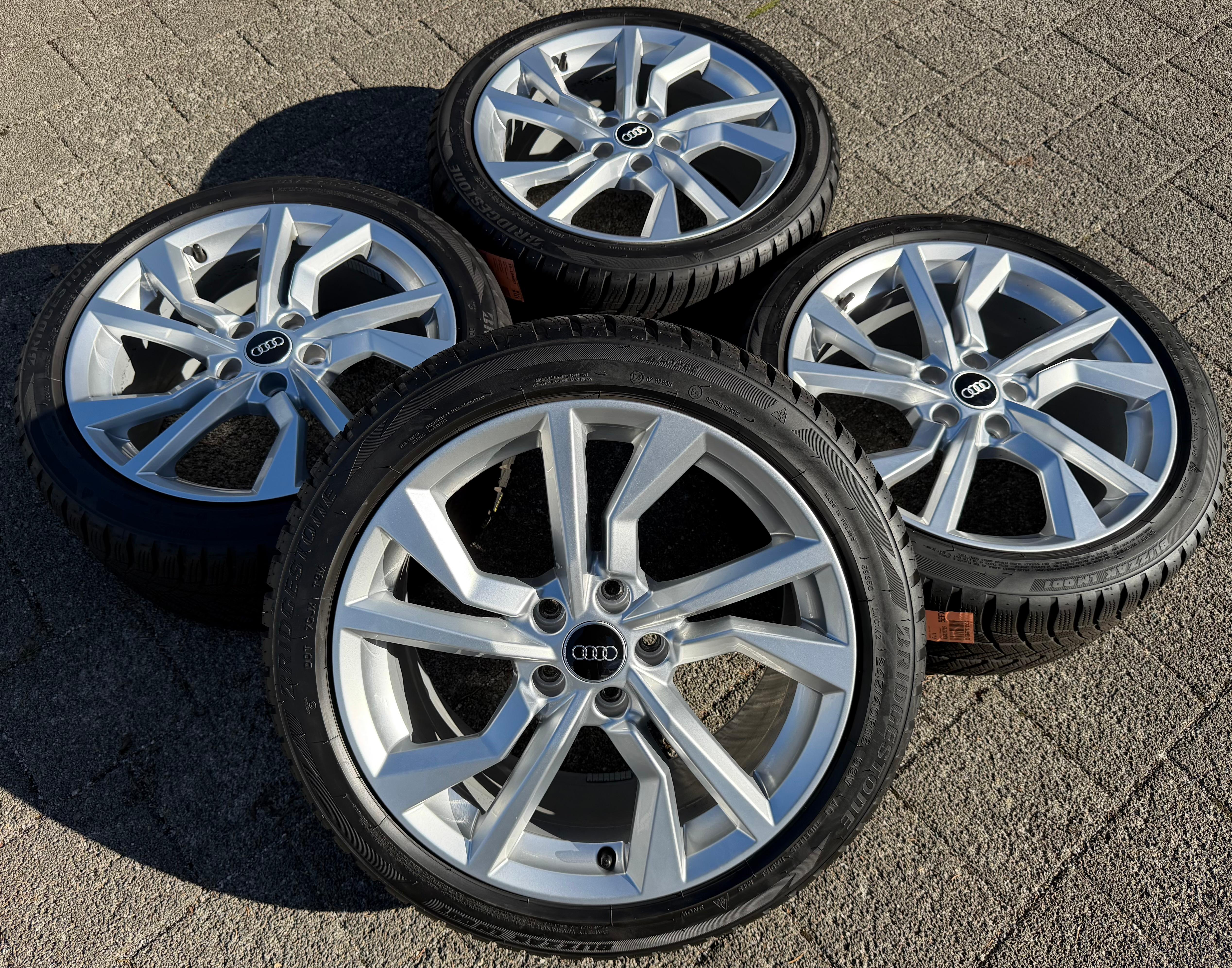 4 Original 18" Alu Winterräder Audi TT TTS 8S 8S0601025AN 245/40R18 93V 2021