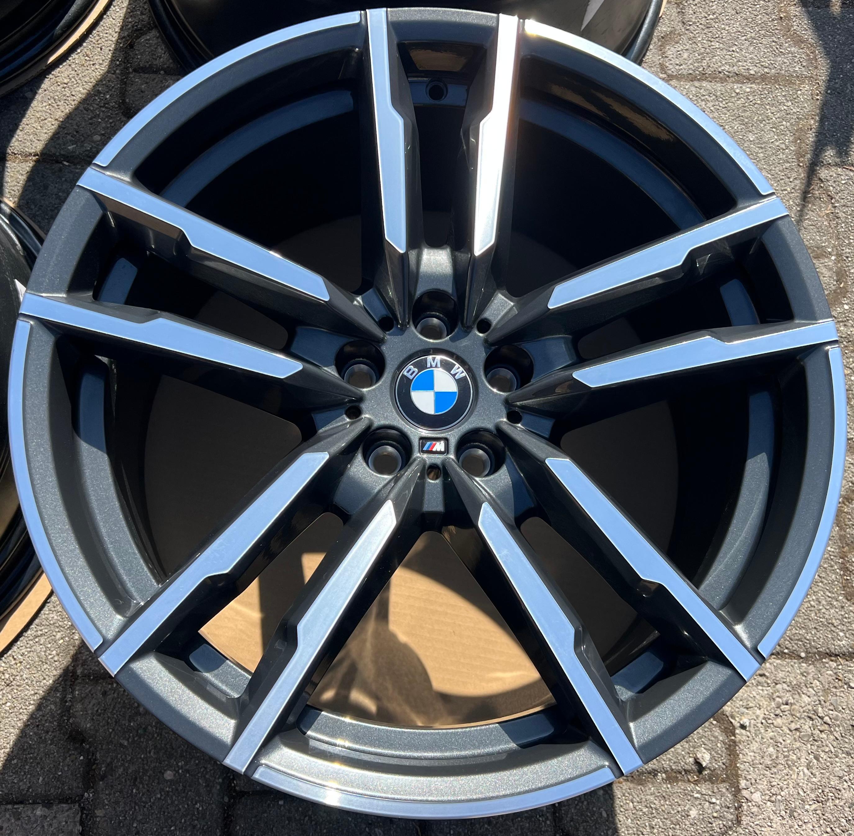 4 ORIGINAL 21" ALUFELGEN BMW X5M F95 X6M F96 STYLING 808M 8090715 8090716 FREIHA
