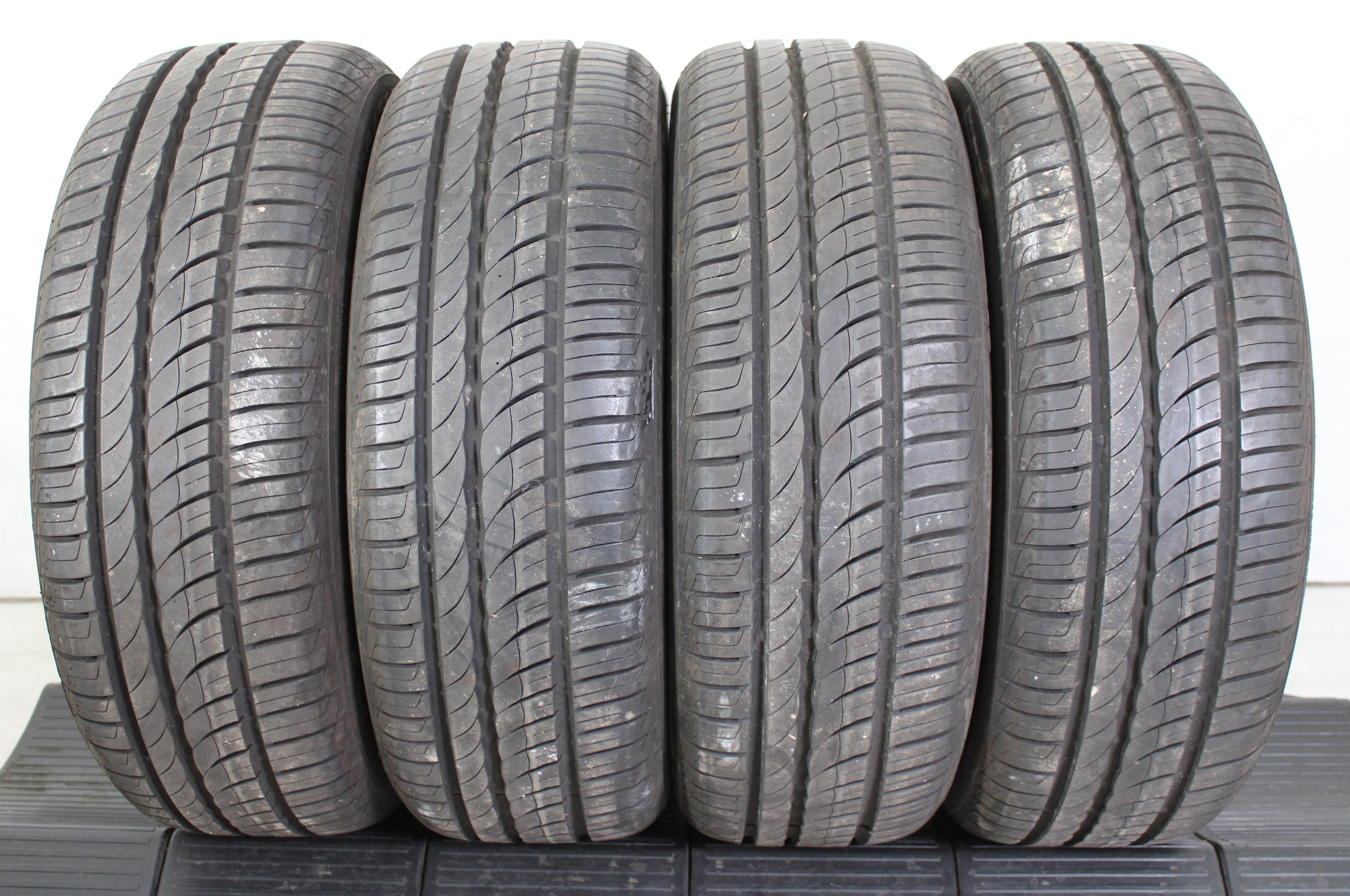 4 x 195/55R16 87H Pneus d'été Pirelli Cinturato P1 Verde 6,5-7mm 2015