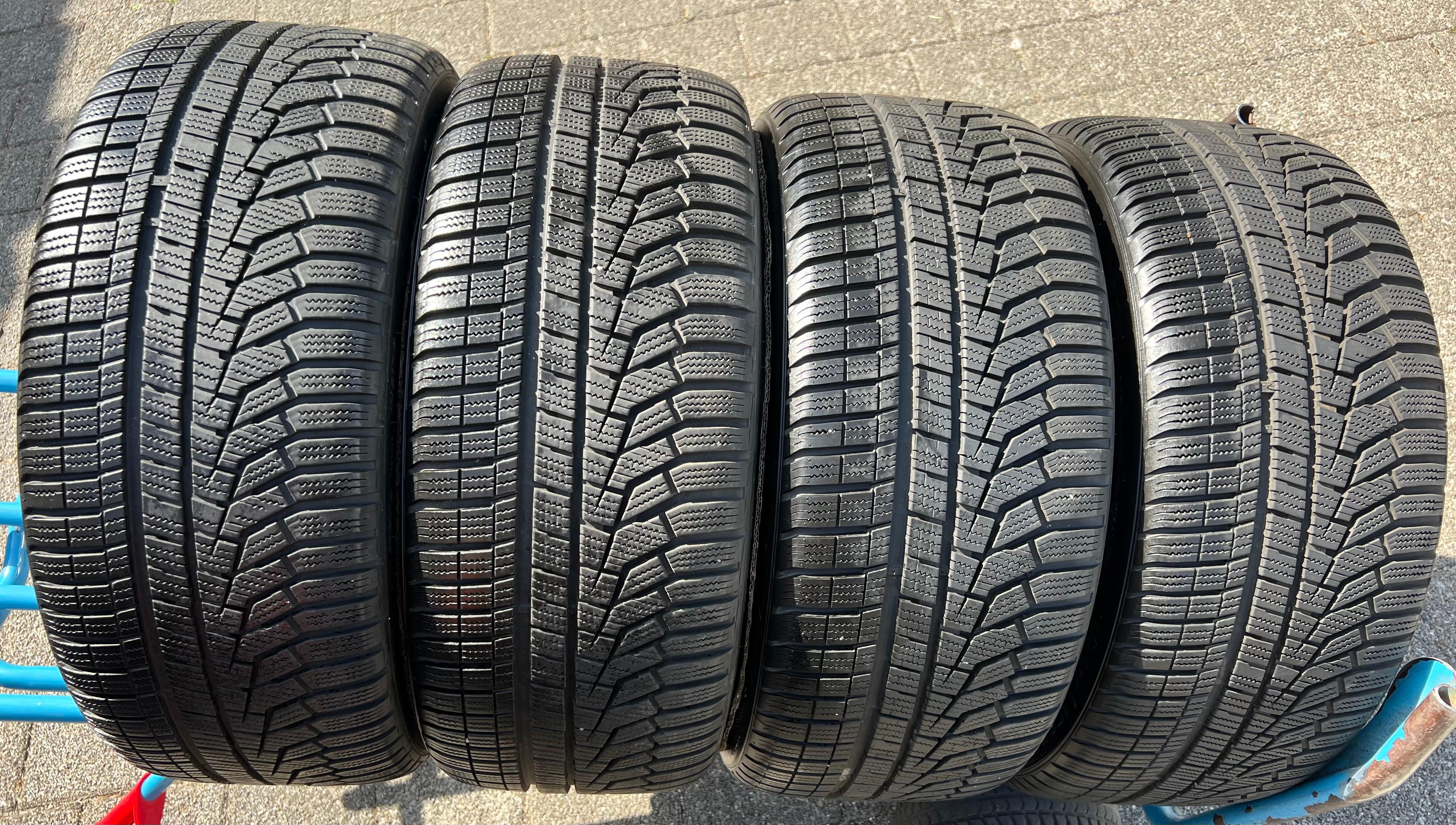 4 x 245/35R19 93W Winterreifen Hankook Winter I*Cept Evo 2 2x 7-7,5mm und 2x 6mm 2019