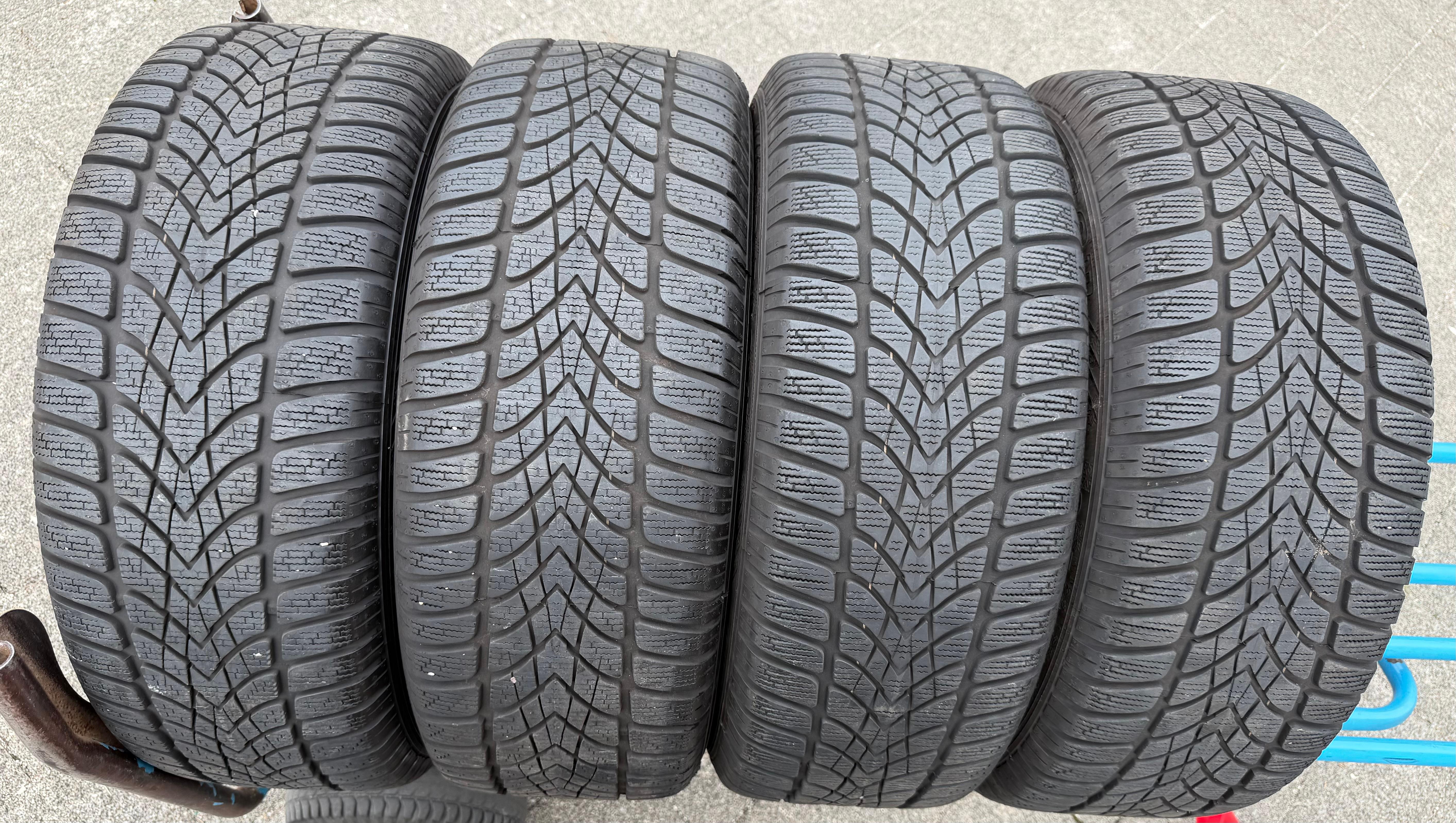 4 Original 17" Alu Winterräder Audi A4 B9 8W 8W0601025P 225/50R17 98H Dunlop 2022