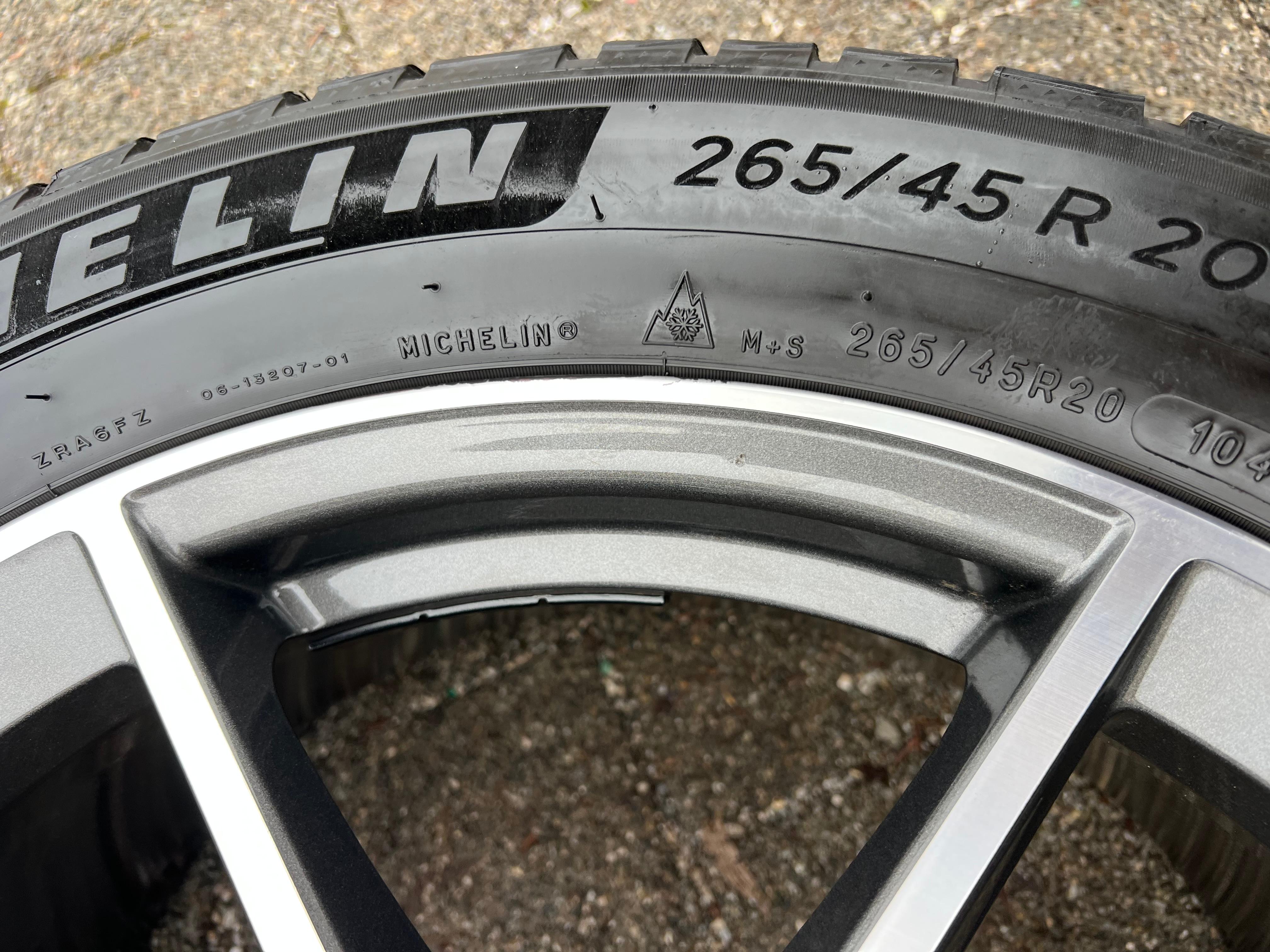 4 ORIGINAL 20" ALU WINTERRÄDER PORSCHE MACAN 265/45R20 104V 295/40R20 106V RDKS