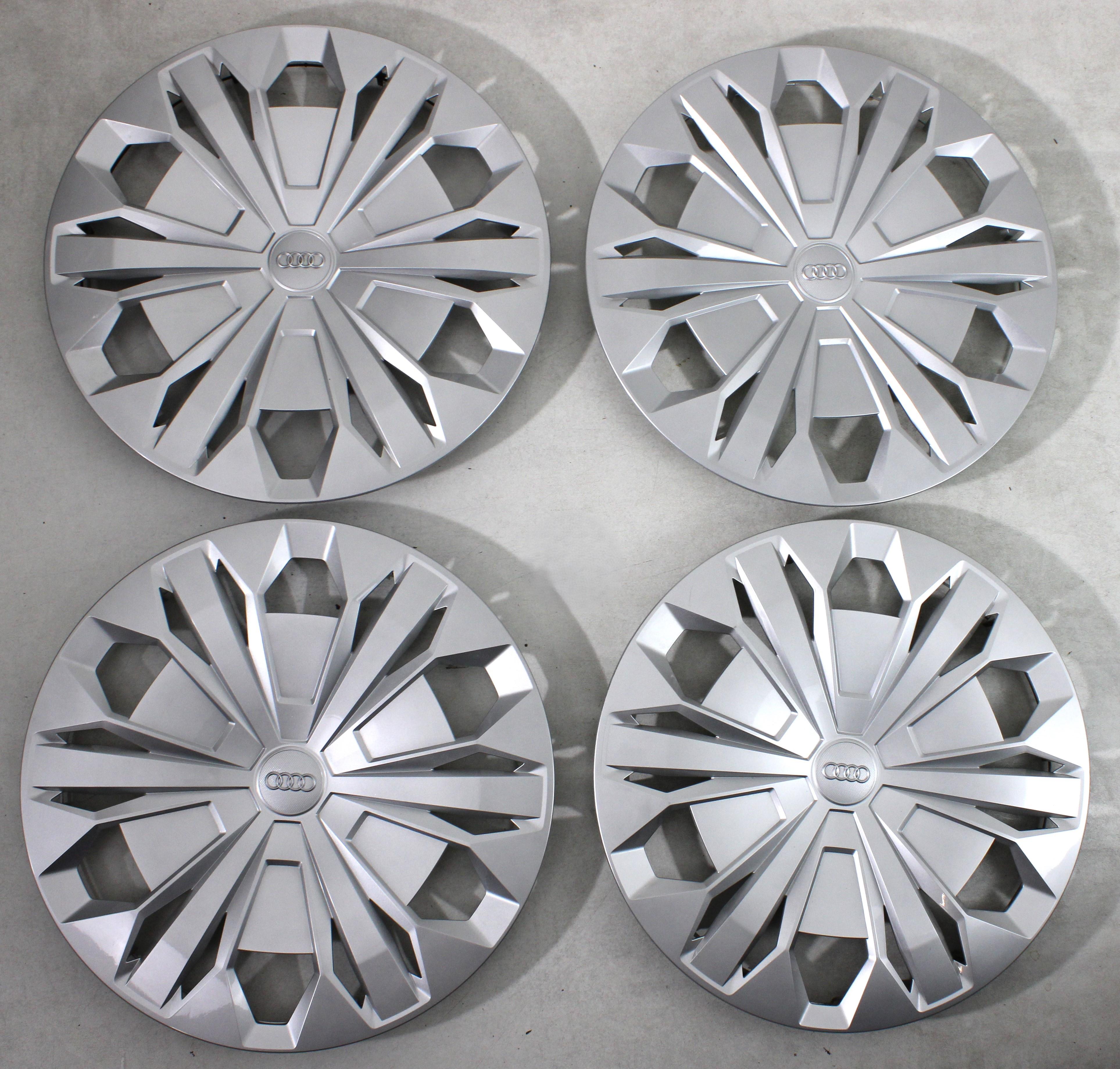 4X ORIGINAL 17" RADKAPPEN AUDI Q3 F3 83A601147 17 ZOLL RADBLENDEN FREIHAUS