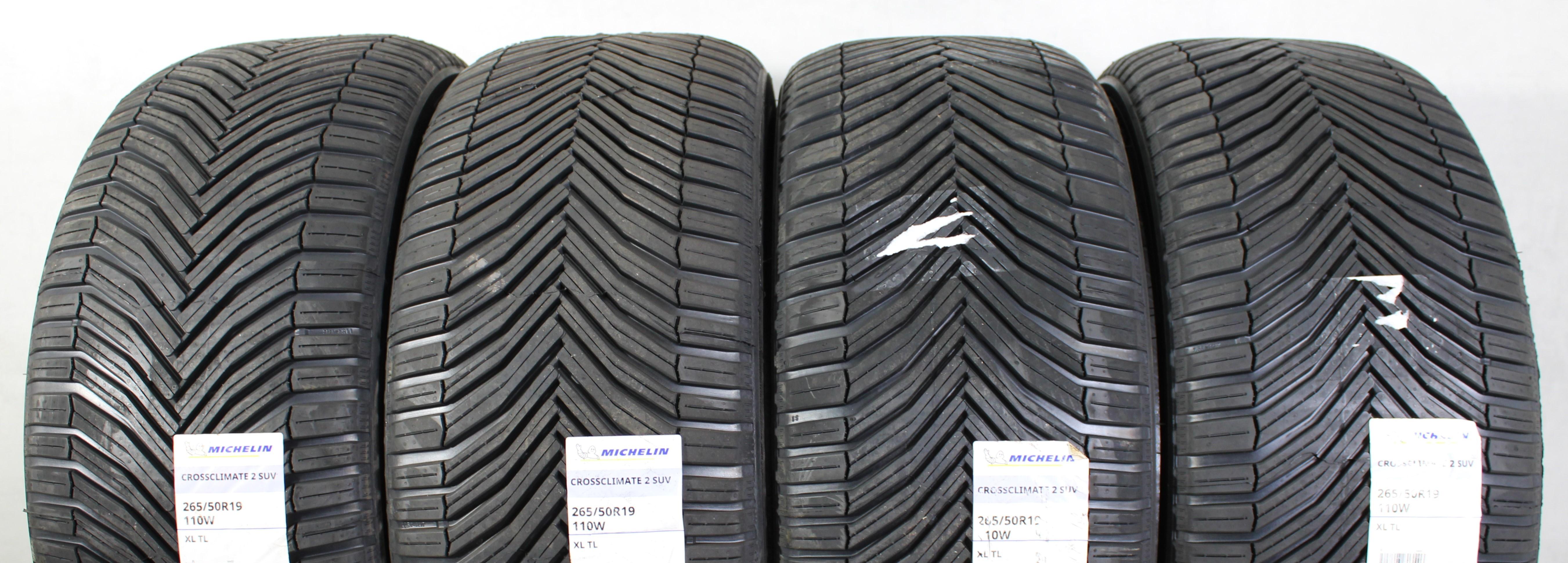 4 x 265/50R19 110W pneus toutes saisons Michelin Cross Climate 2 SUV 2023 XL