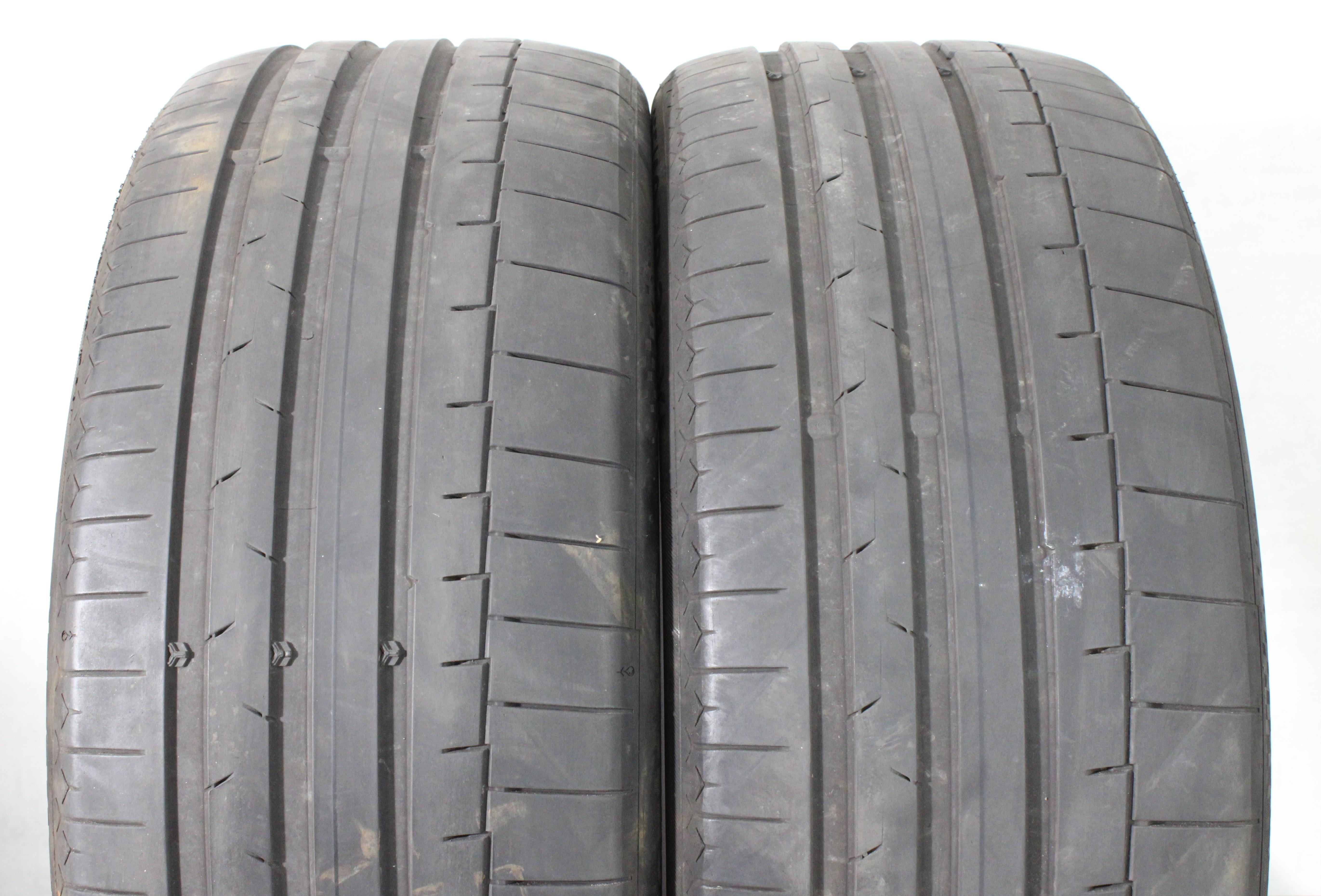 2 x 255/40R21 102Y neumáticos de verano Continental Sport Contact 6 R01 4,5-5 mm 2023 XL