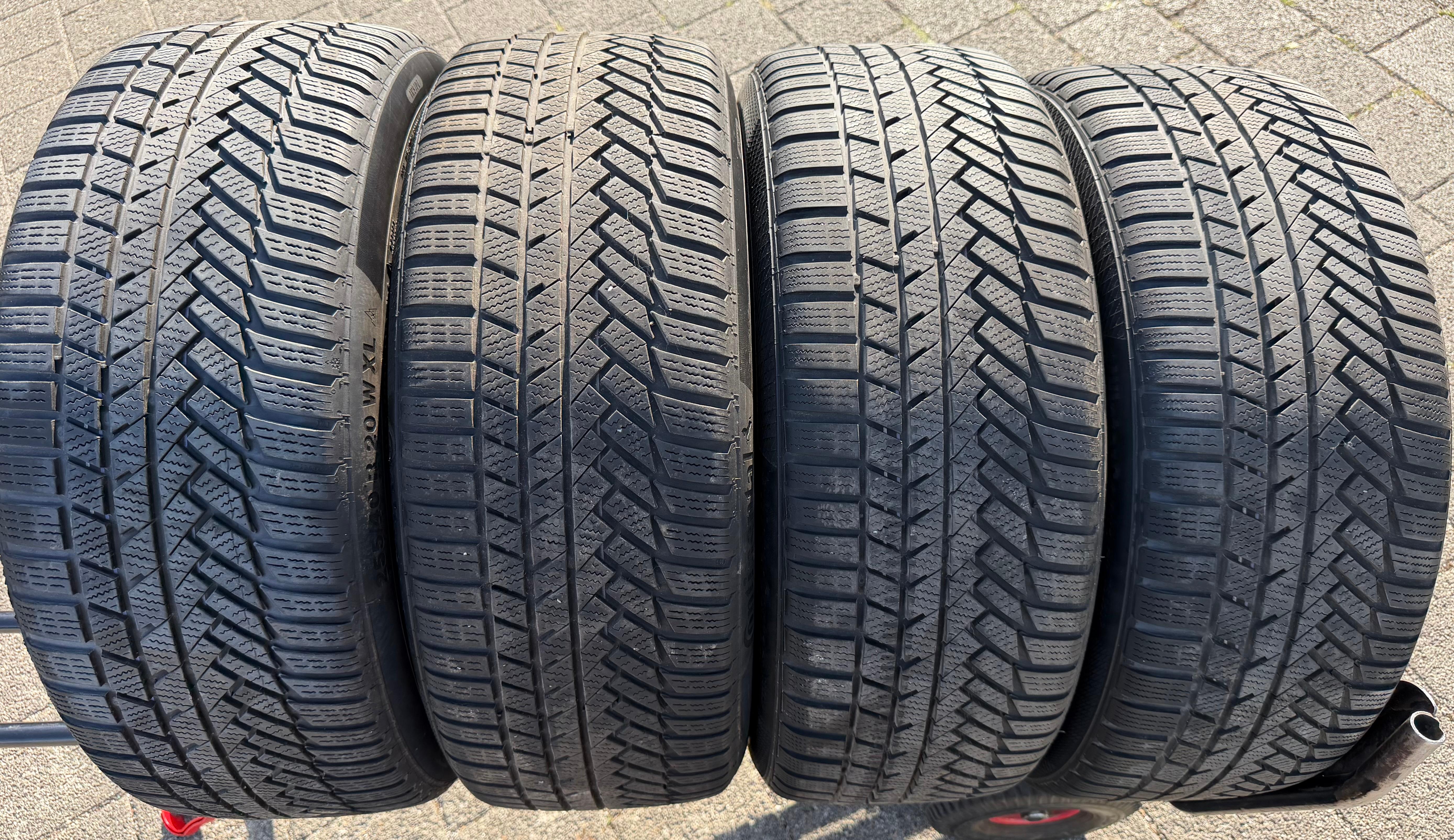 4 Original 20" Alu Winterräder Audi A6 S6 C8 F2 4K0601025K 2022 255/40R20 101W Continental
