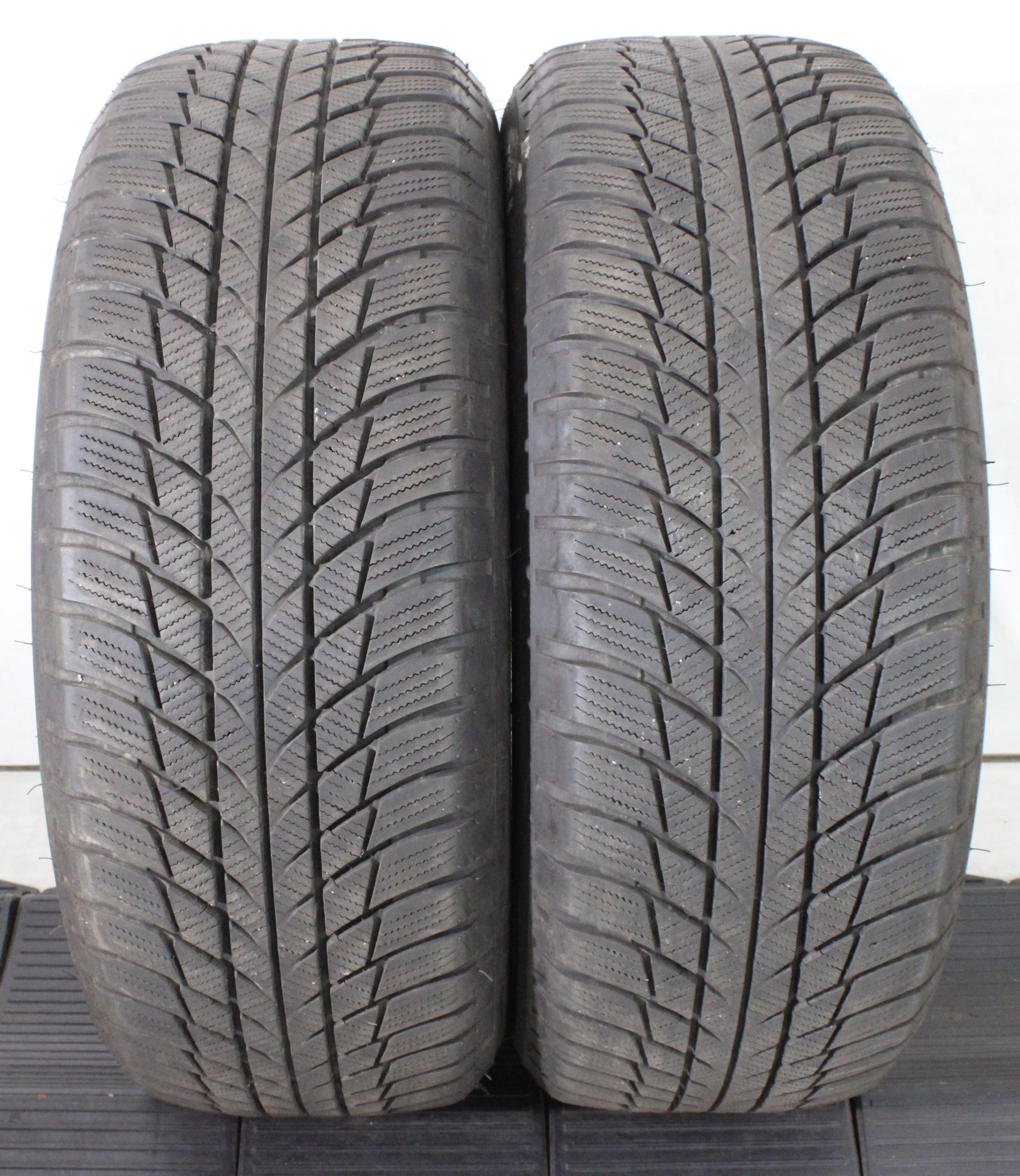 2 x 225/55R17 97H Winterreifen Bridgestone Blizzak LM001 * Runflat 6,5-7mm 2023