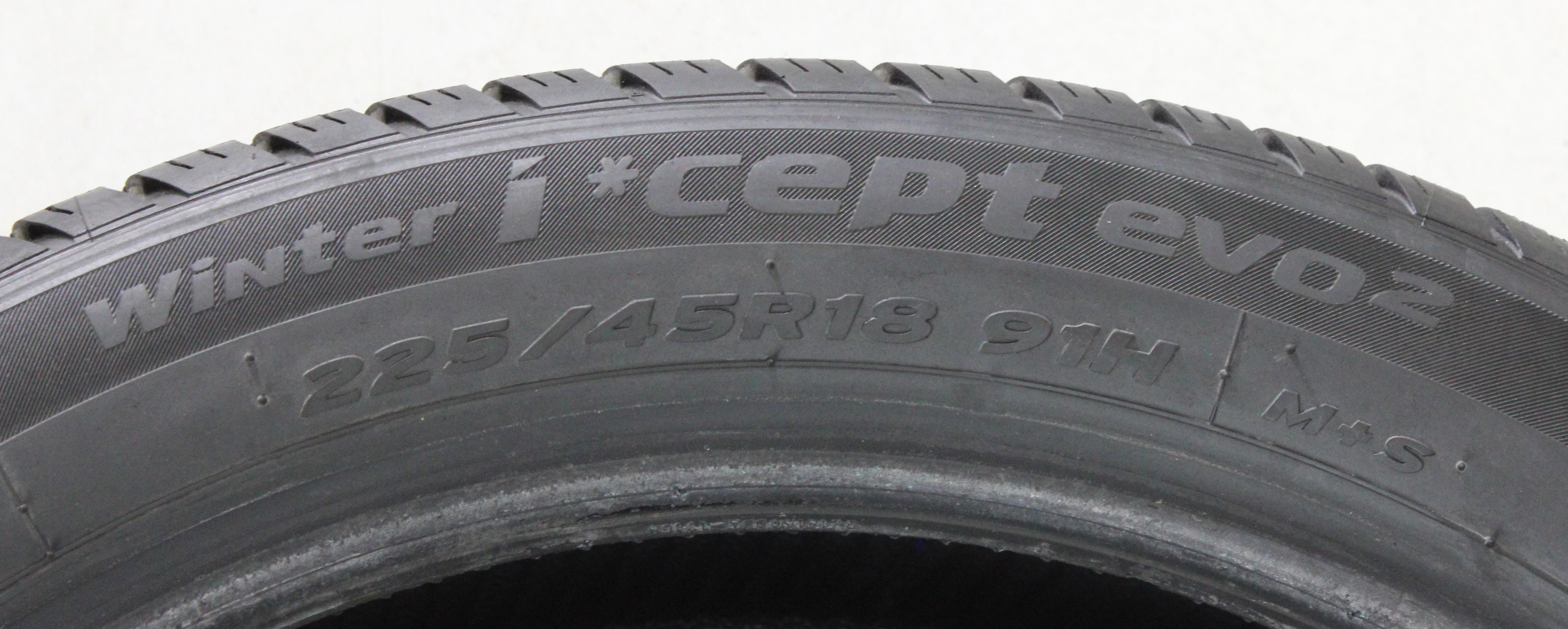 1 x 225/45R18 91H Winterreifen Hankook Winter I*Cept Evo 2 MO  7,5mm 2025