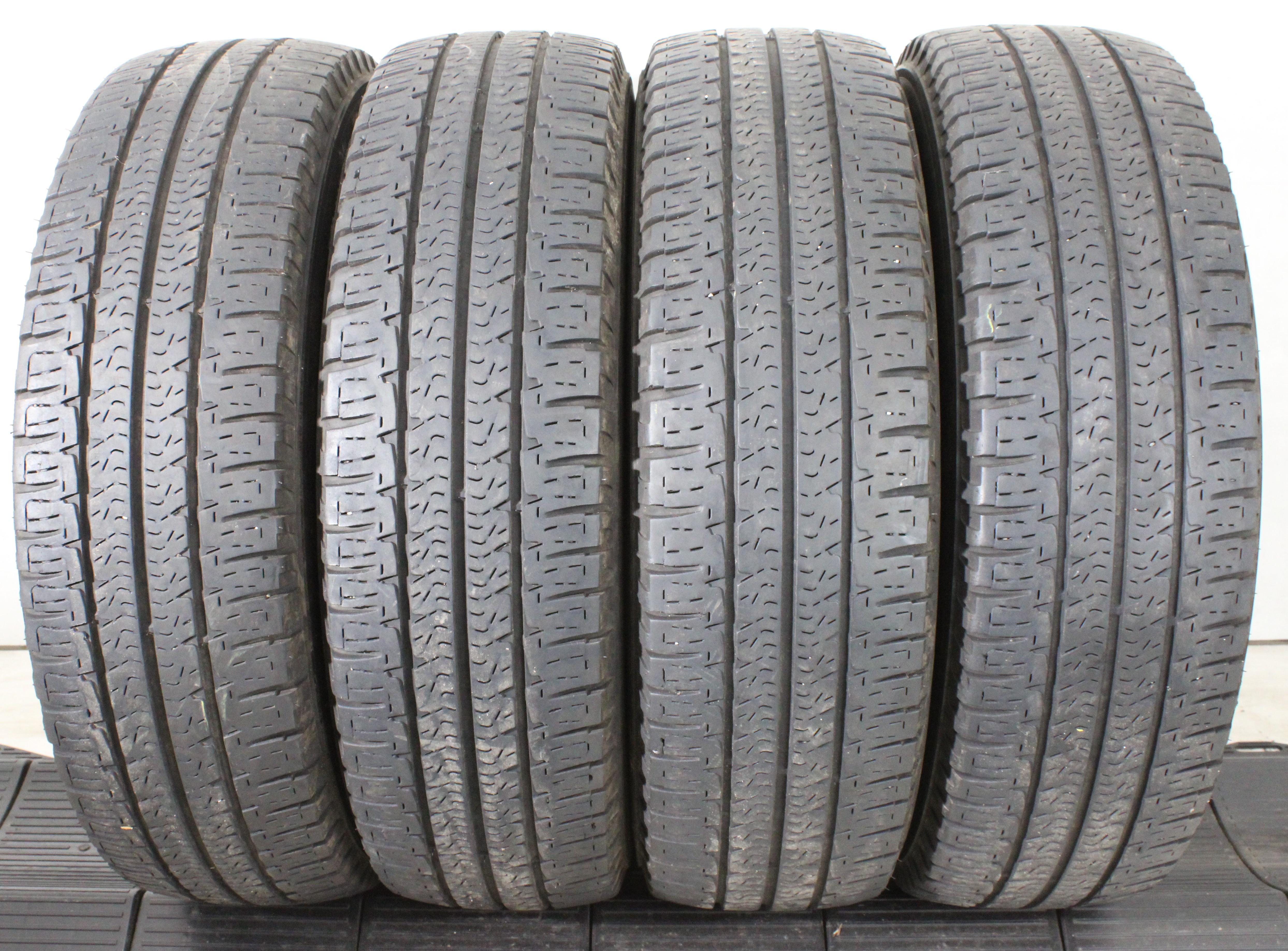 4 x 225/75R16C 116Q neumáticos de verano Michelin Agilis Camping 2x 6-6.5mm y 2x 5.5-6mm 2016