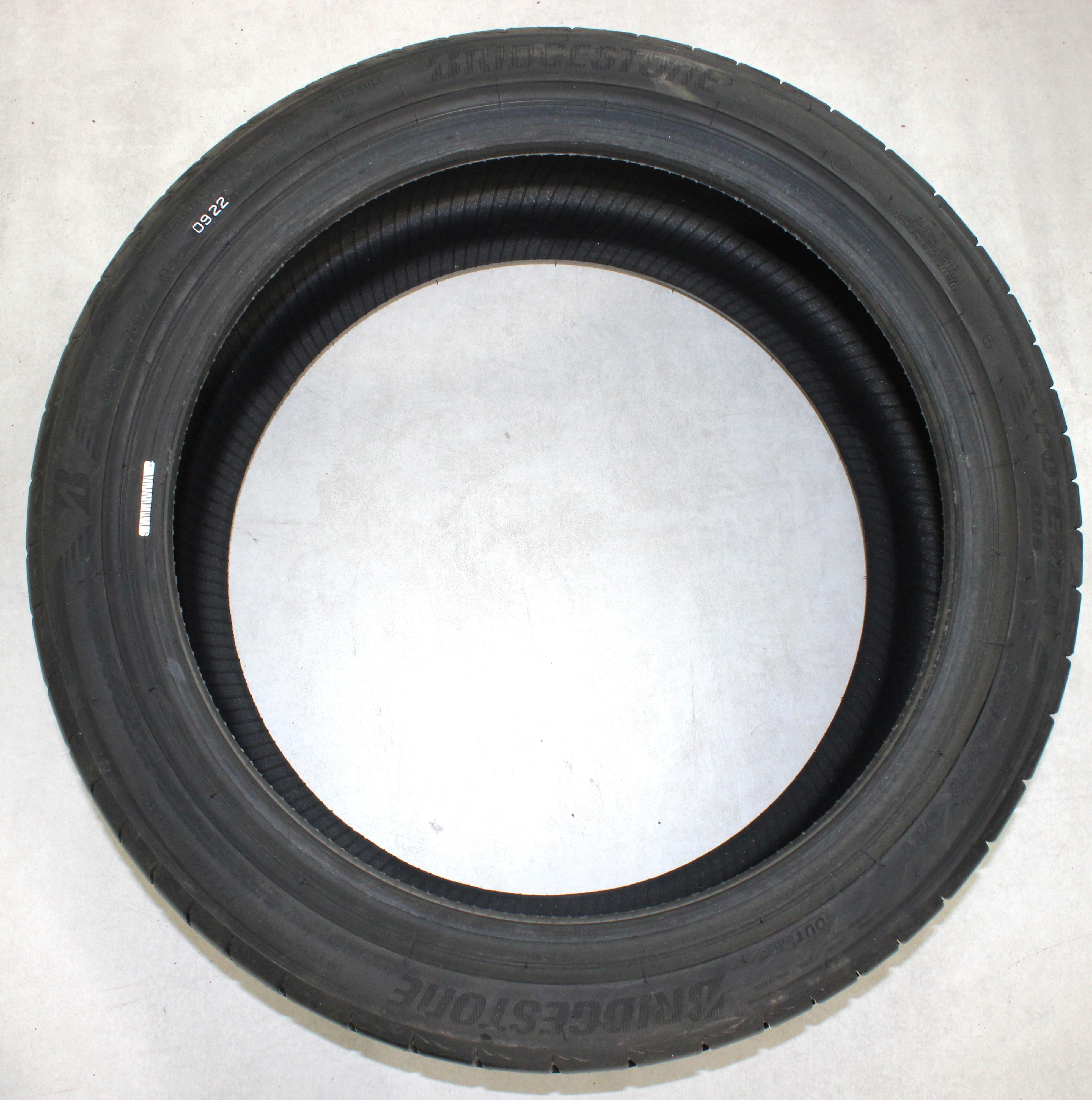 1 pneu d'été Bridgestone Potenza S005 225/40R18 92Y, profil complet, 2022