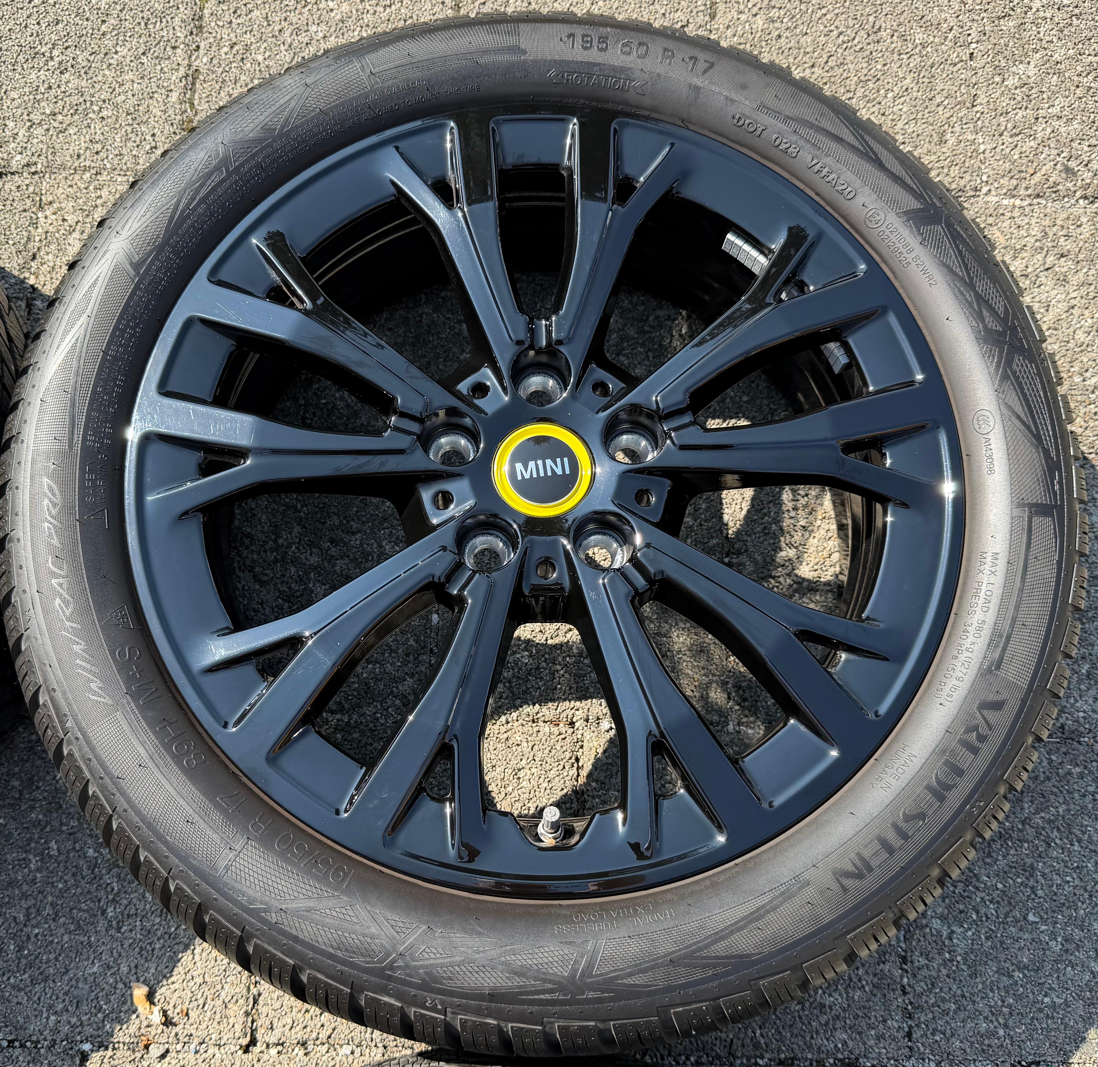 4 Original 17" Alu Winterräder Mini F65 F66 F67 5A3E643 JCW Star Spoke 962 RDKS