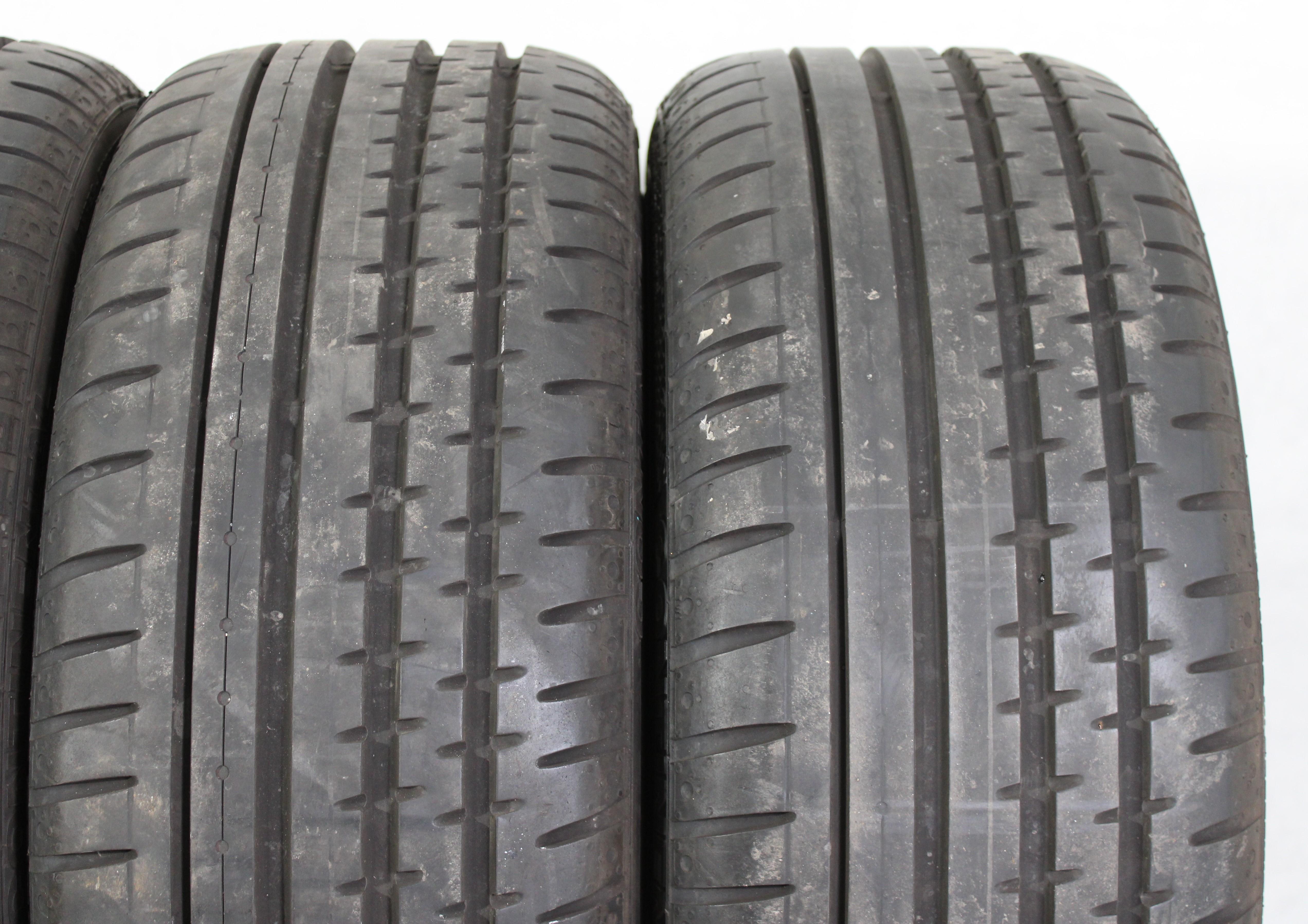 4 x 225/45R17 91V Sommerreifen Continental Sport Contact 2 SSR Runflat 3x6-6,5mm/1x7mm 2017 *