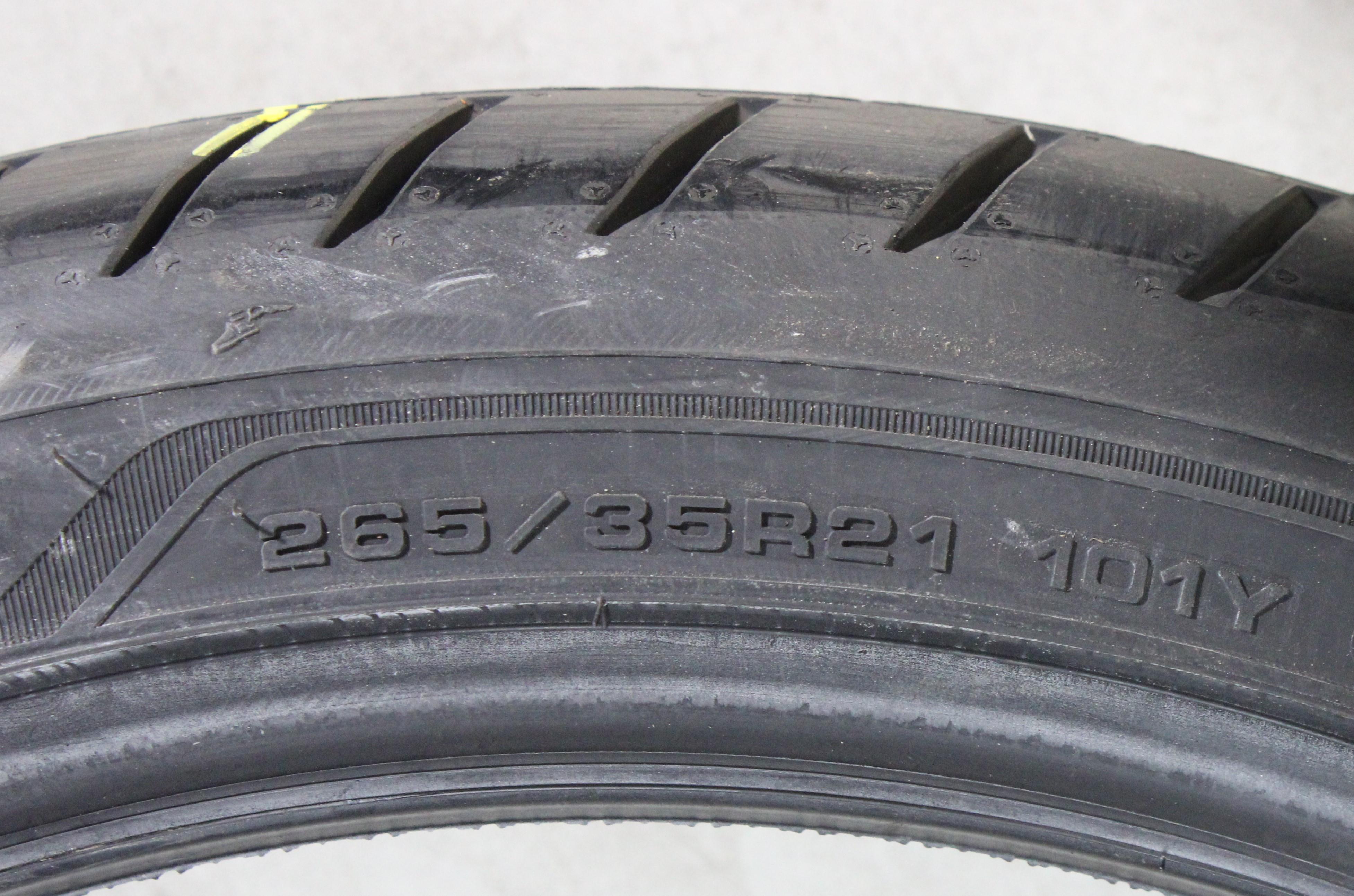 4 x 265/35R21 101Y Sommerreifen Goodyear Eagle F1 Asymmetric 3 AO NEU 2022 Silent