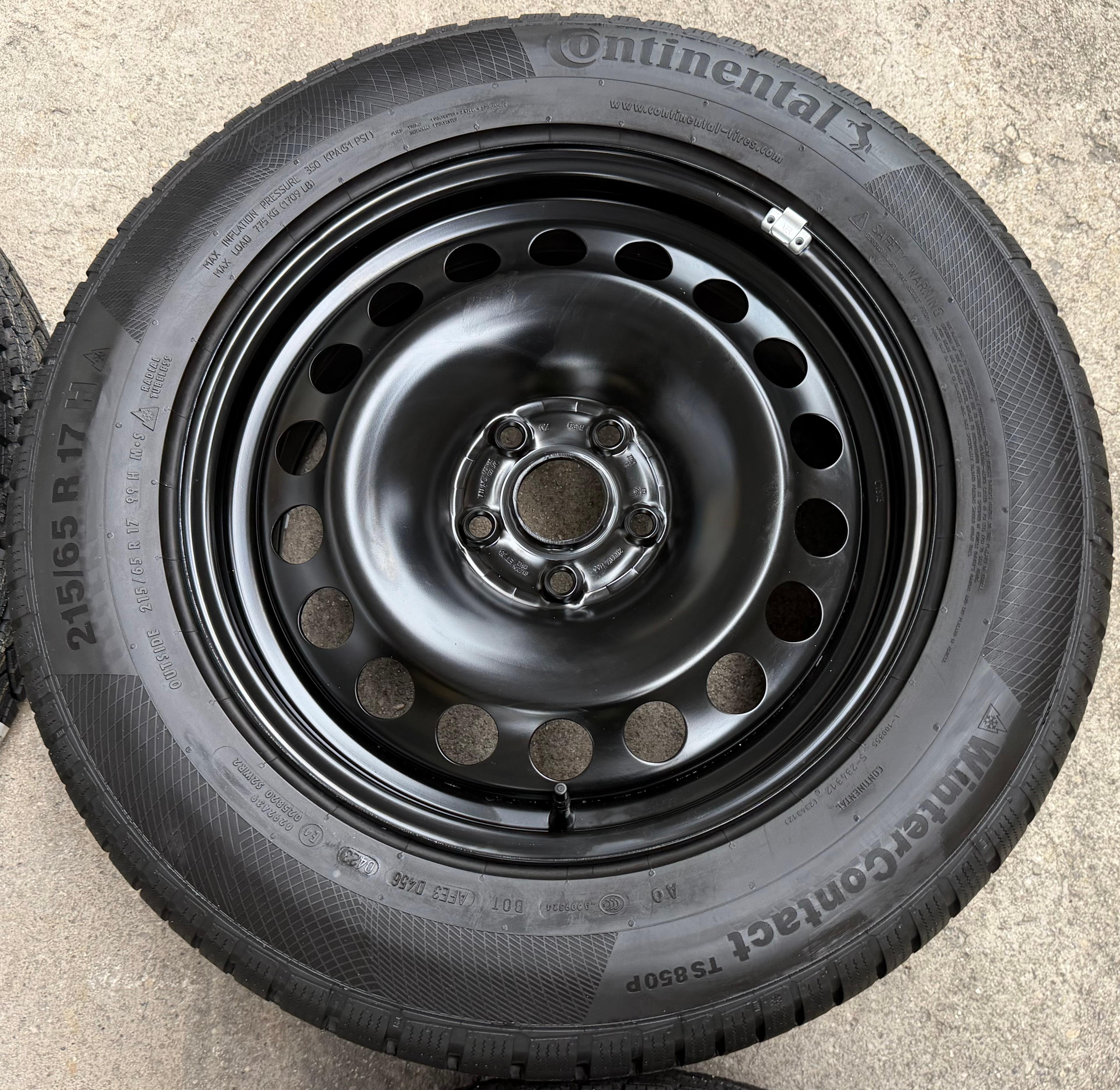 4 Winterräder Audi Q3 F3 Seat Tarraco Skoda Kodiaq VW Tiguan II 5NA 215/65R17 99H Continental