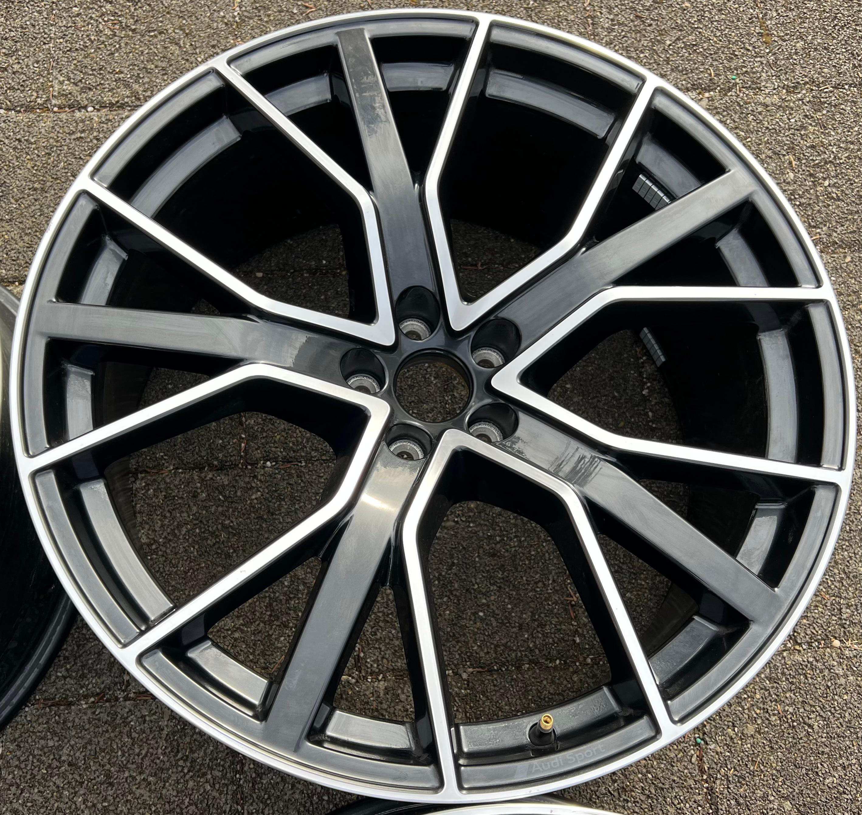4 JANTES ORIGINALES 22" EN ALU AUDI Q7 SQ7 4M 4M0601025DP 10x22 ET26 FREIHAUS