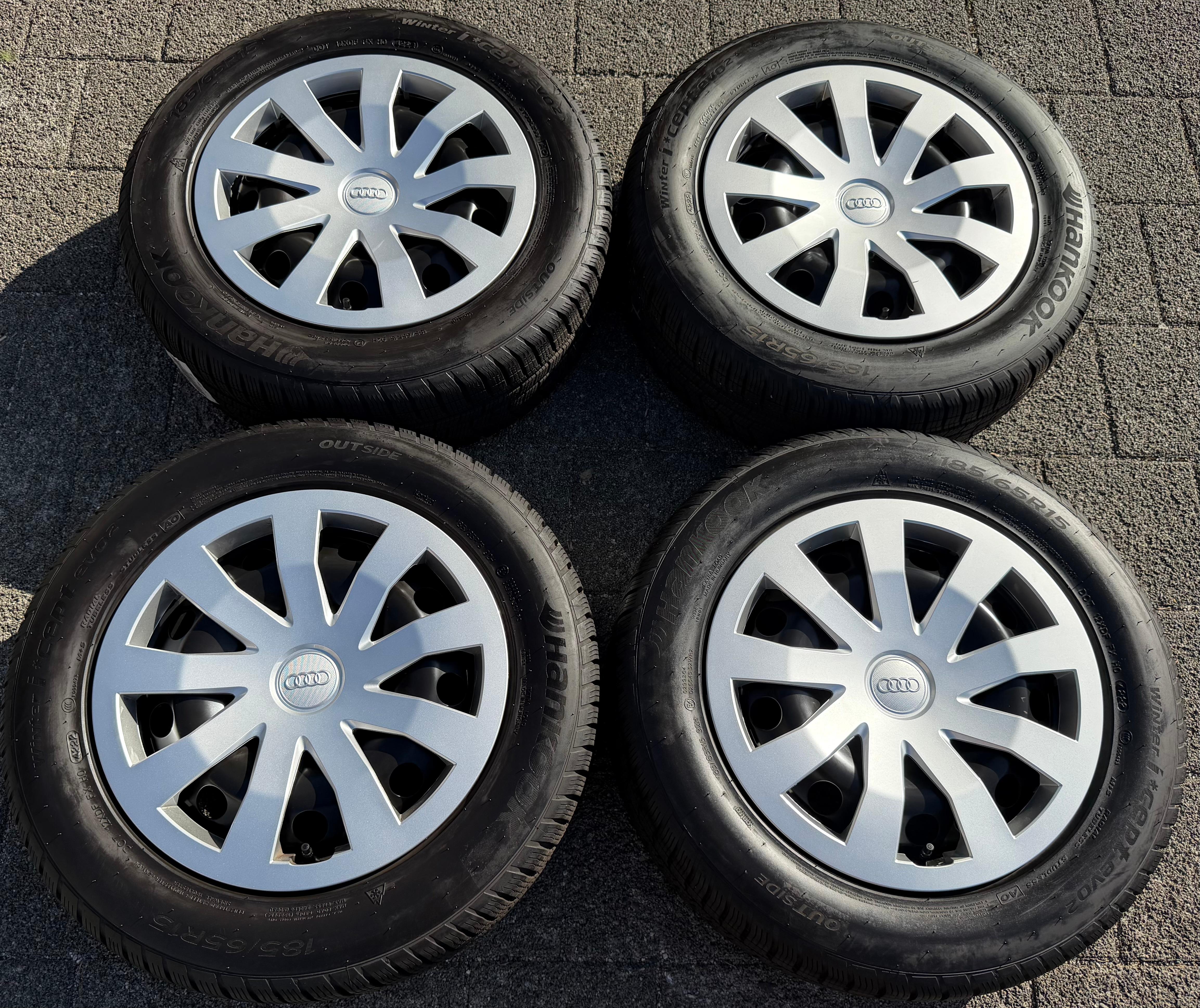 4 WINTERRÄDER AUDI A1 CITY CARVER GB SEAT IBIZA ARONA KJ VW POLO AW 2G 185/65R15 92T