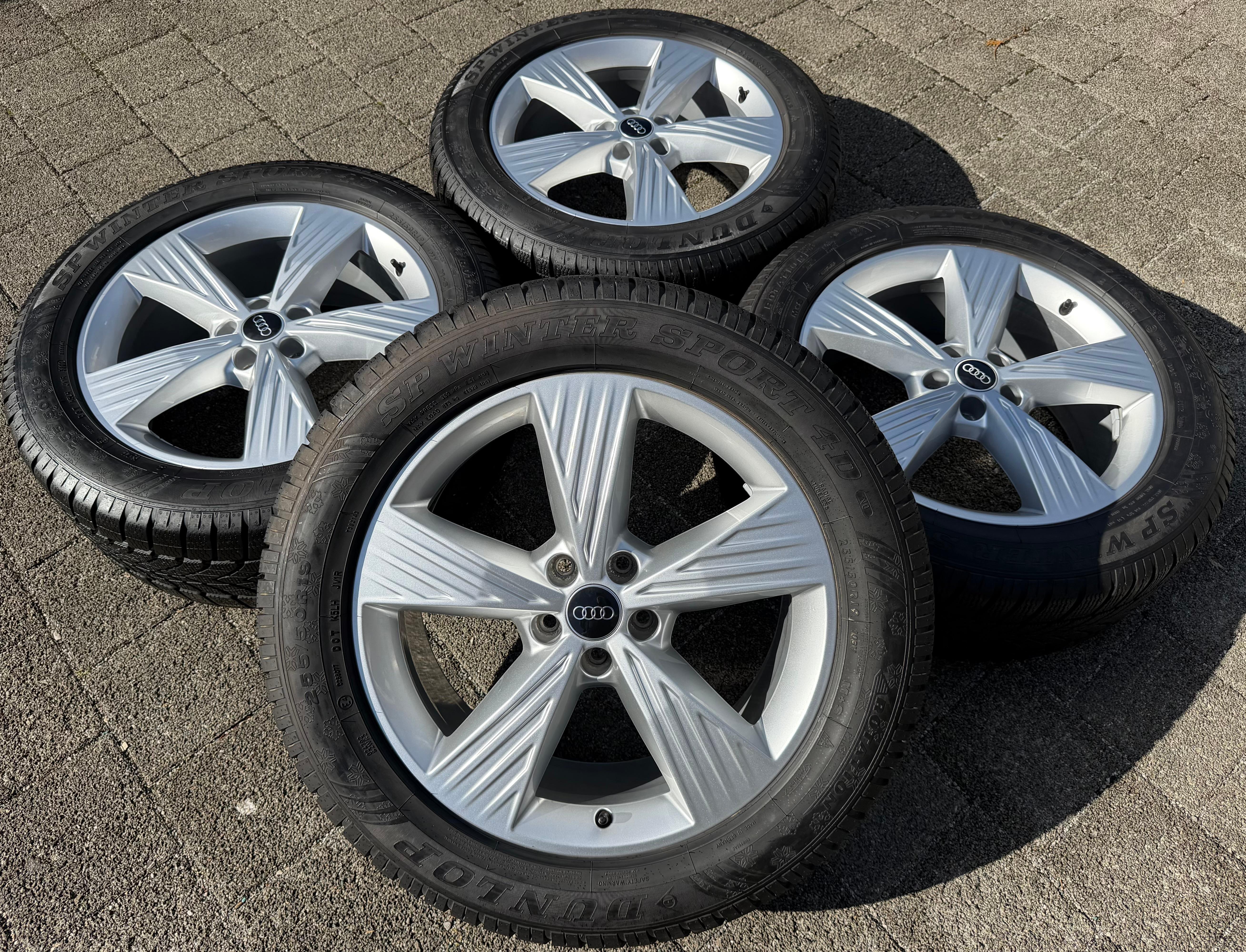 4 Original 19" Alu Winterräder Audi Q4 E-Tron Etron F4B F4N 235/55R19 101V 255/50R19 103V