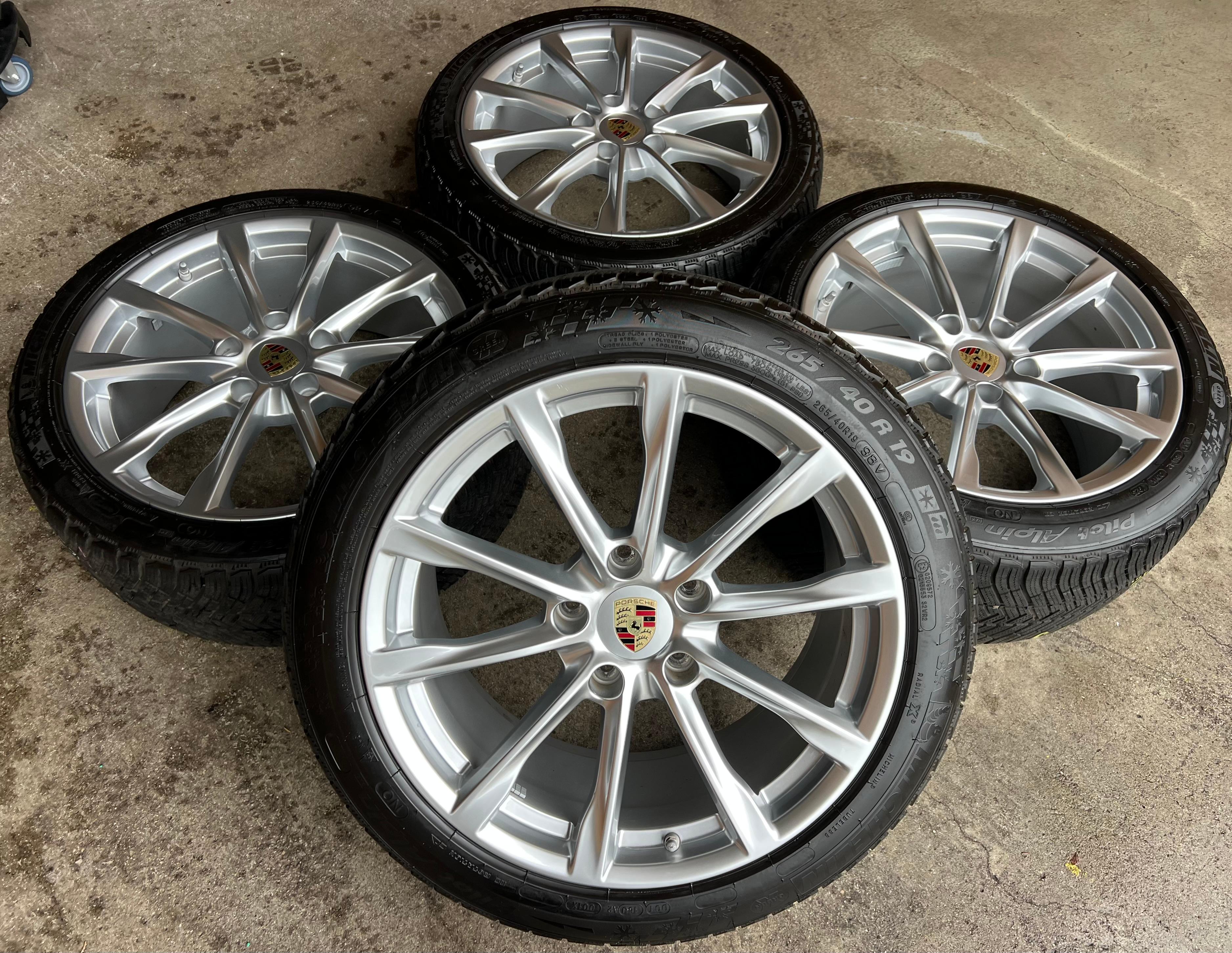 4 ORIGINAL 19" ALU WINTERRÄDER PORSCHE CAYMAN BOXSTER 718 982 982601025 RDKS