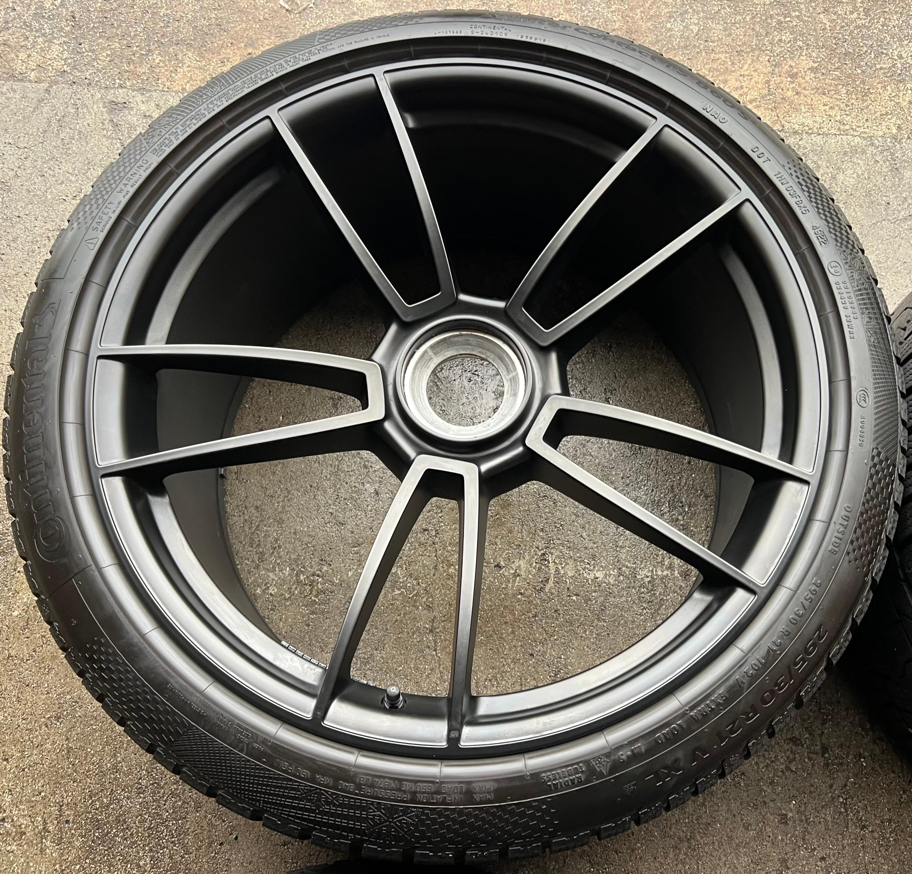 4 ORIGINAL 20" 21" ALU WINTERRÄDER PORSCHE 911 992 GTS ZENTRALVERSCHLUSS CENTERLOCK