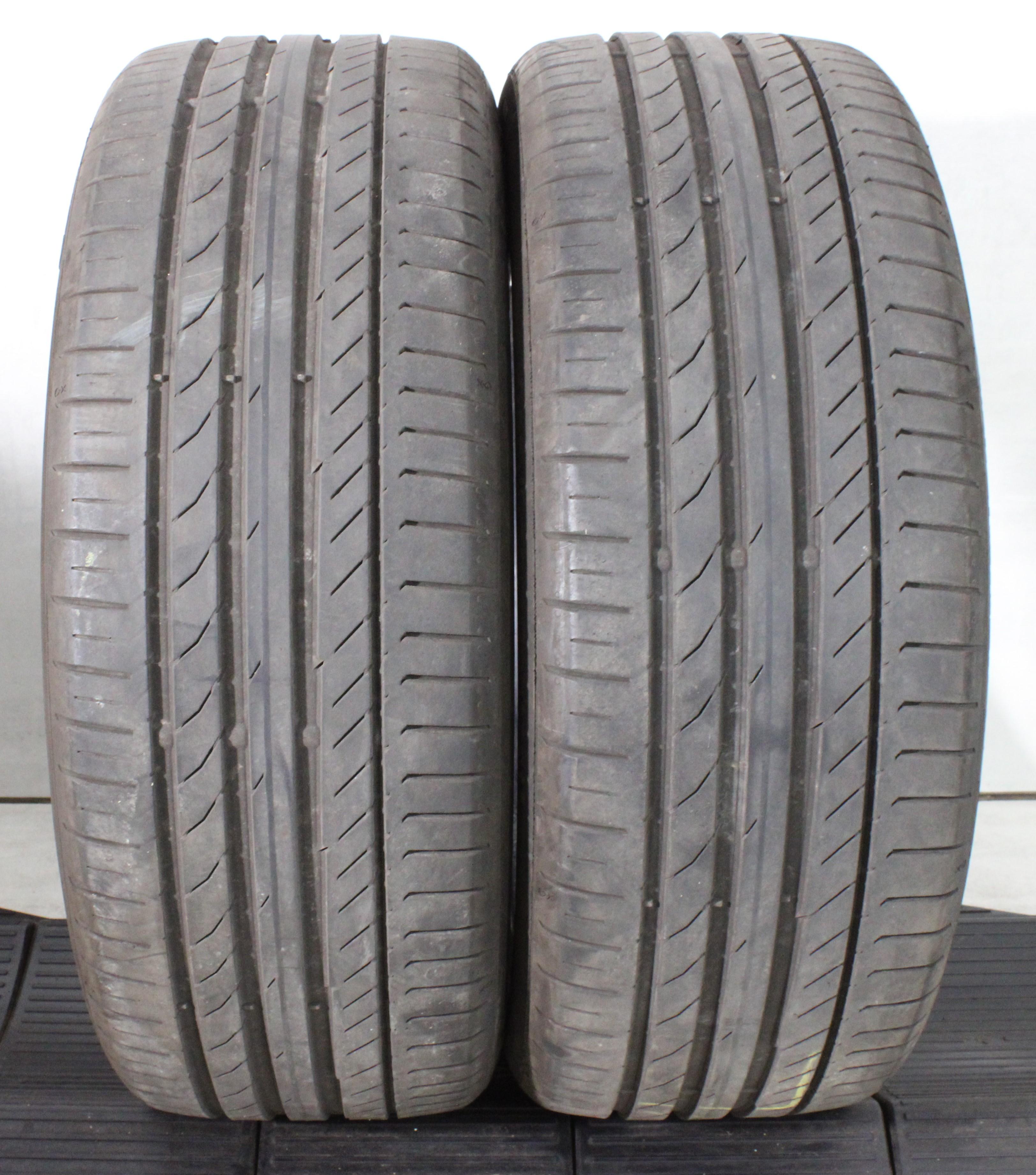 2 x 225/45R19 92W Sommerreifen Continental Sport Contact 5 5-5,5mm 2018