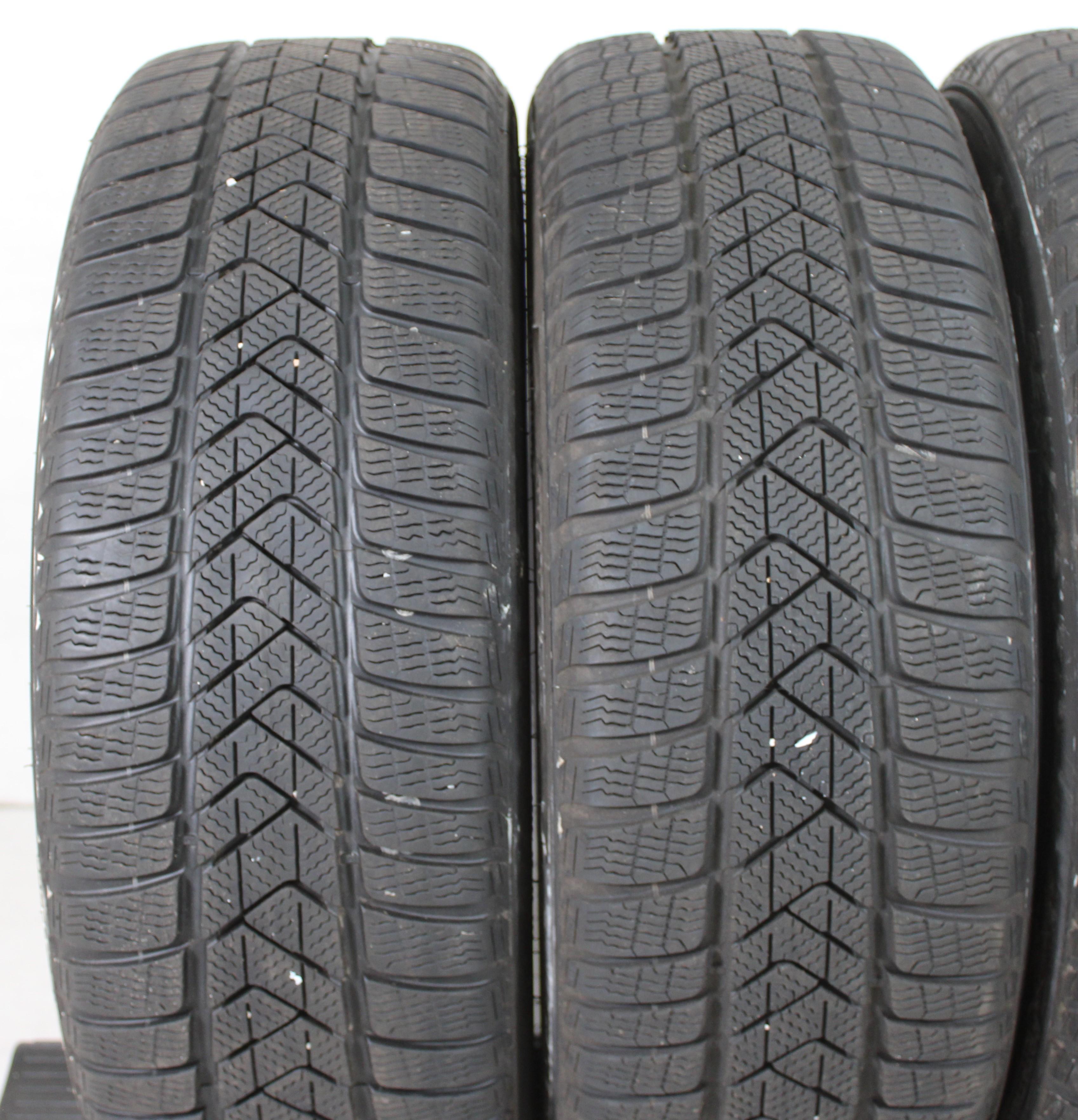 4 x 225/45R19 96V Winterreifen Pirelli Sottozero 3 Runflat 2x 6-6,5mm und 2x 7mm 2019/2020 *