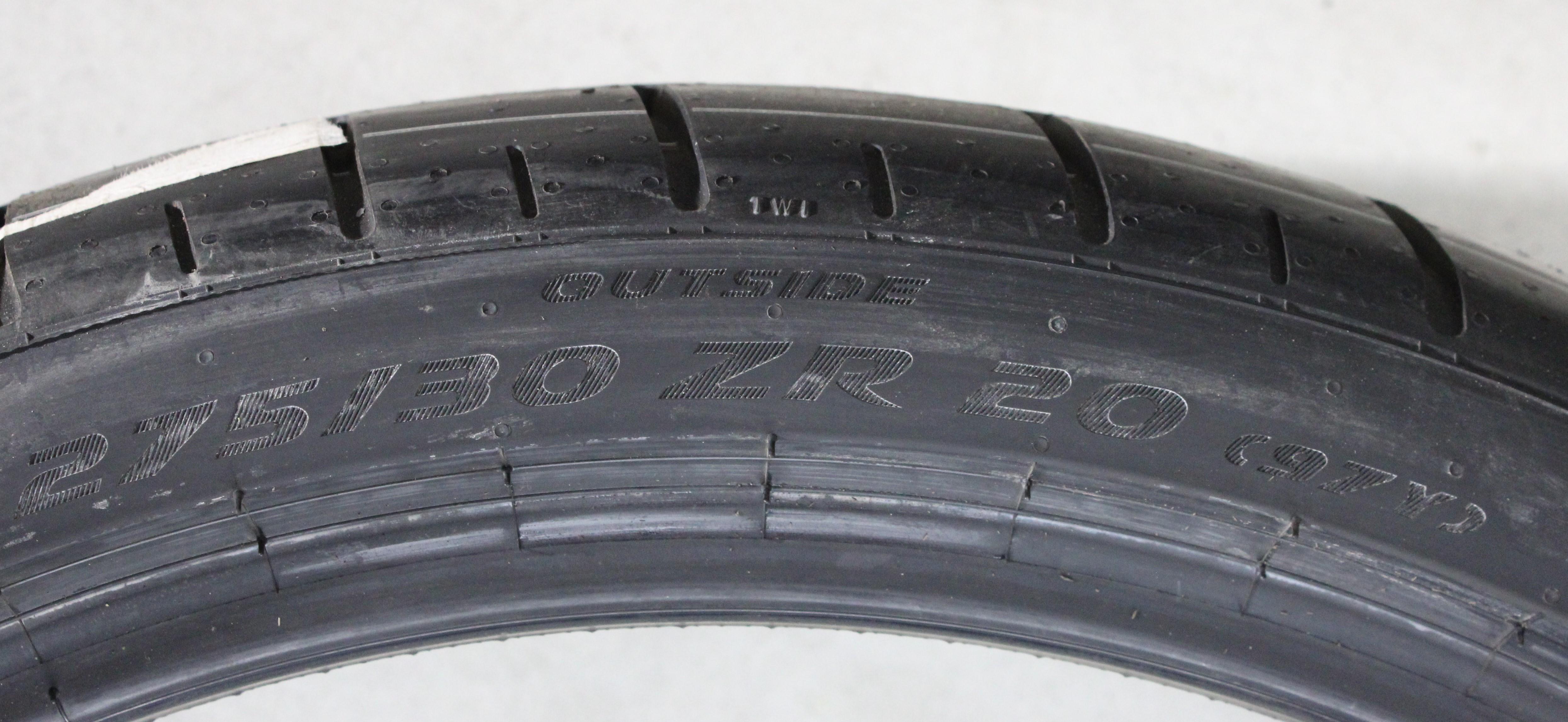 1 x 275/30R20 97Y Sommerreifen Pirelli Pzero Corsa AO Volles Profil 2022
