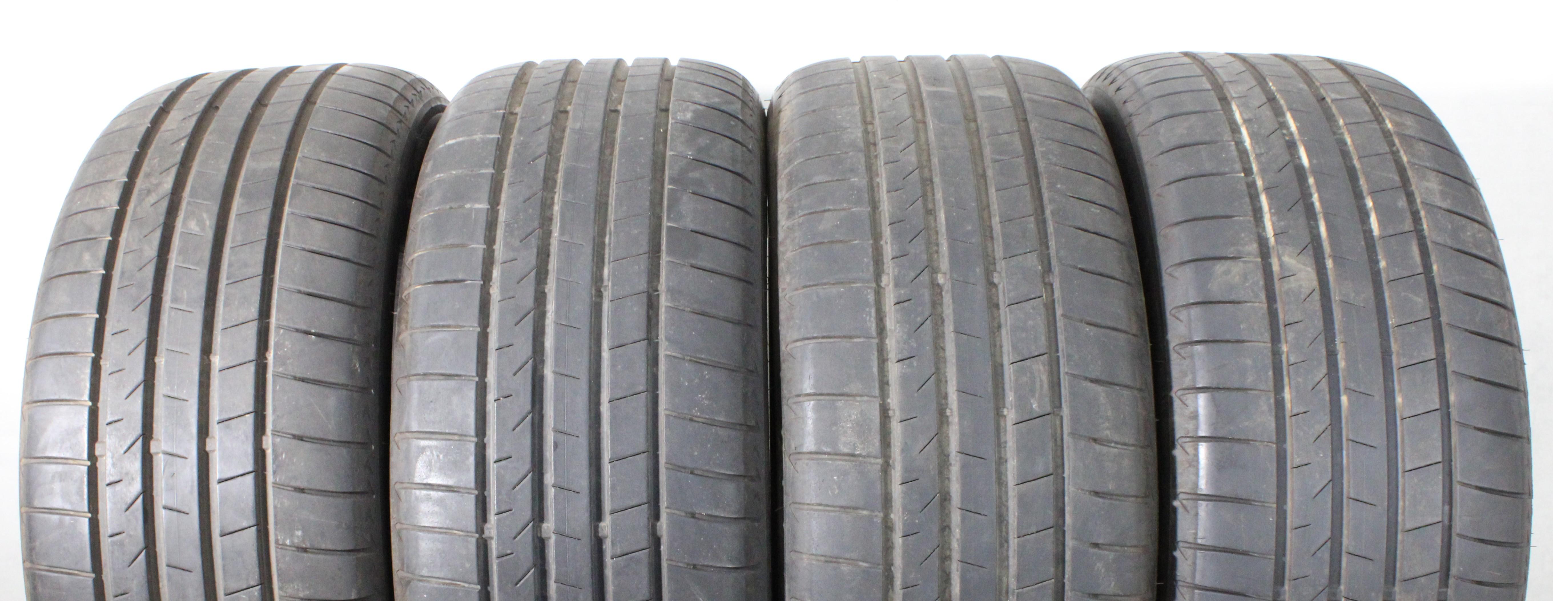 4 pneus été Bridgestone Alenza 001 AO 255/50R20 109H, usure 6-6,5 mm, 2x2020/2x2021