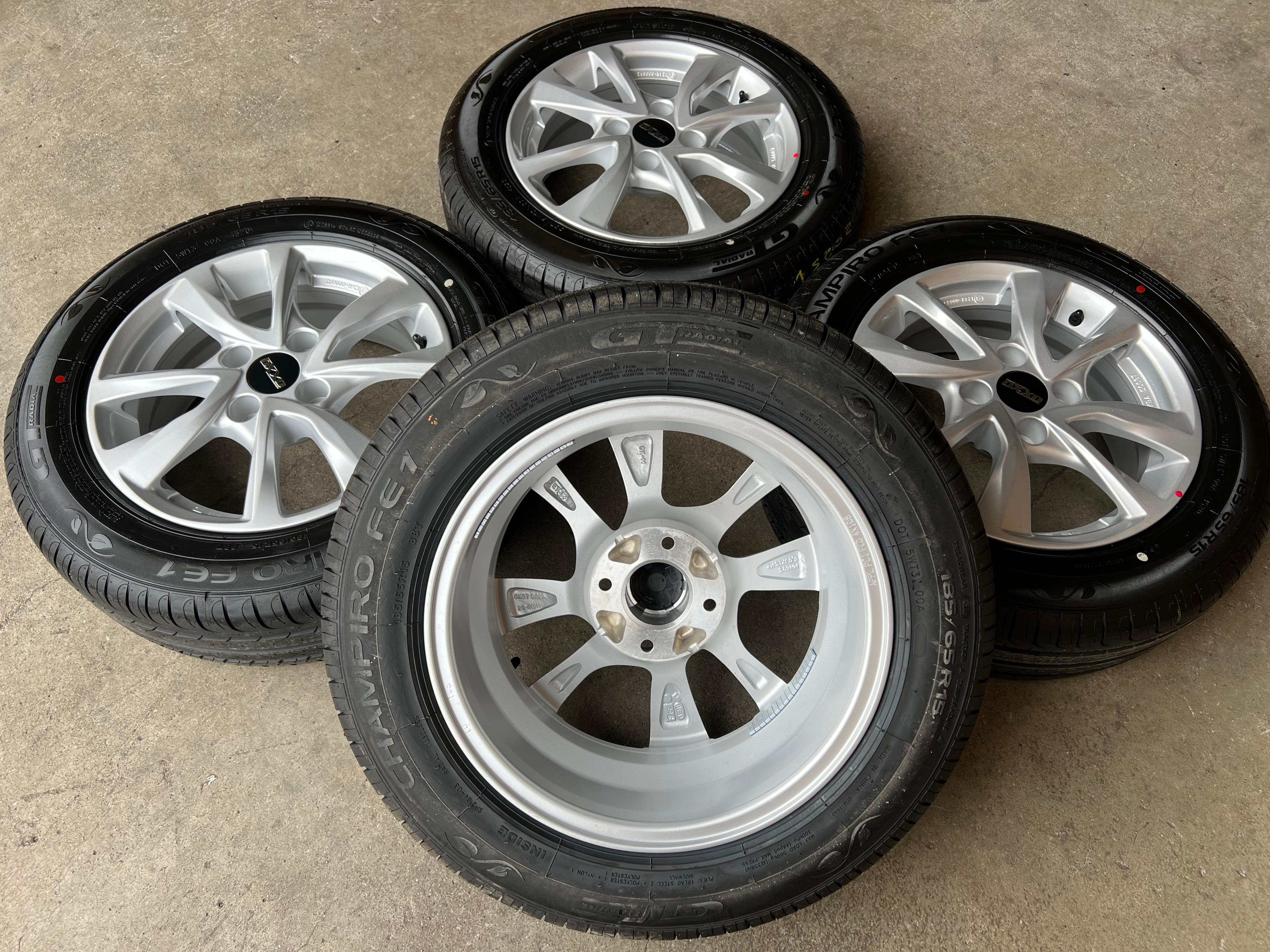 4 ALU SOMMERRÄDER 185/65R15 88T OPEL CORSA-F PEUGEOT 208 NEU 2020 FREIHAUS