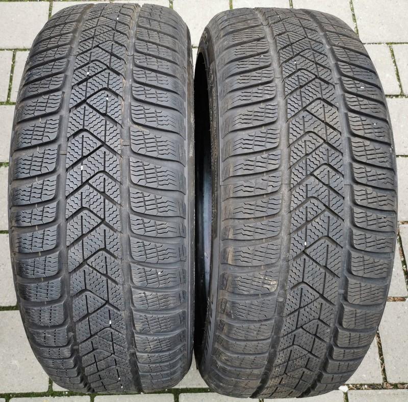 2 x 225/45R19 96V Winterreifen Pirelli Sottozero 3 Runflat 6,5-7mm 2019