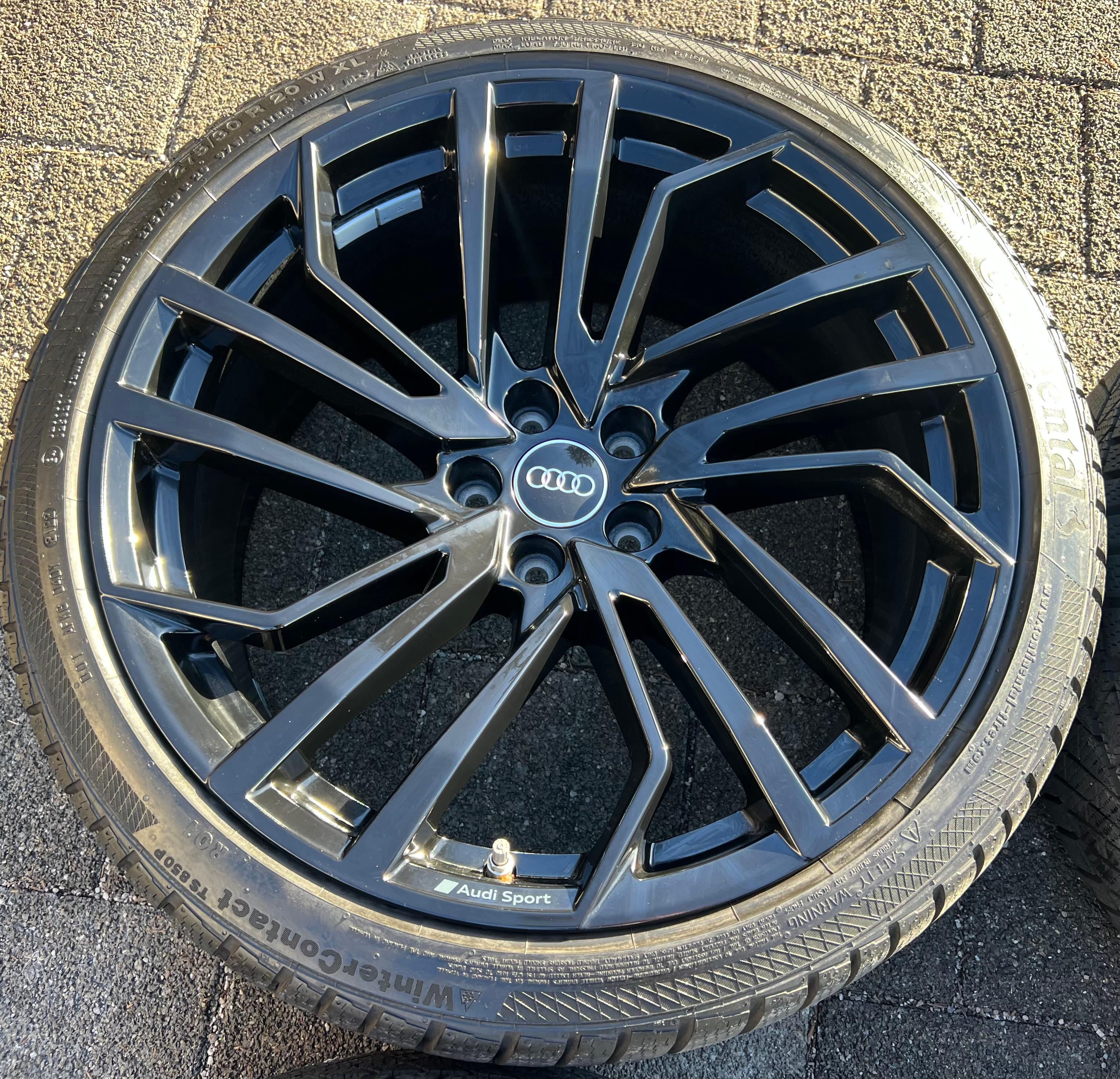 4 ORIGINAL 20" ALU WINTERRÄDER AUDI RS4 RS5 8W 275/30R20 97W 8W0601025FE FREIHAUS